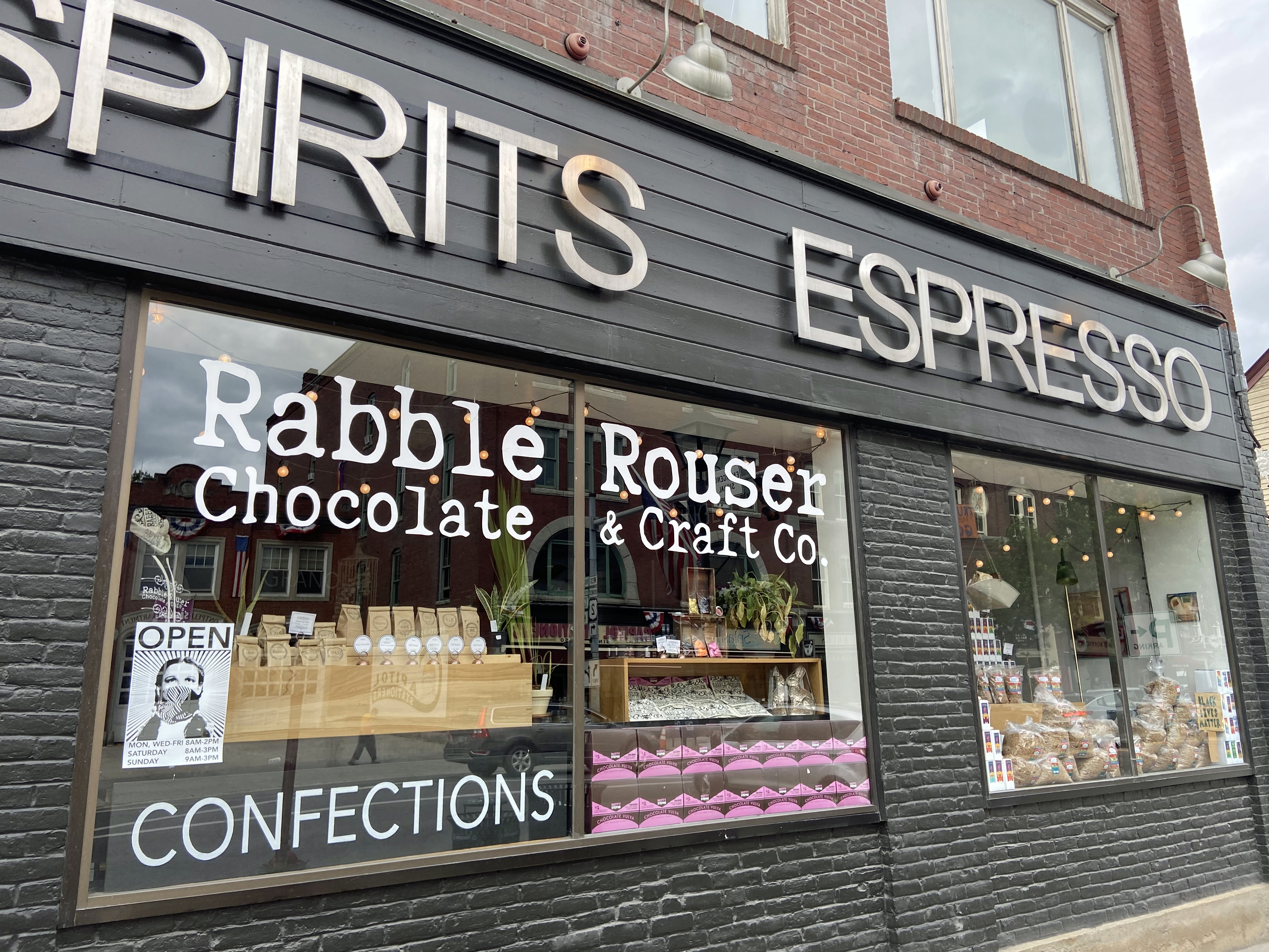 Rabble-Rouser Chocolate & Craft Co. in Montpelier, Vt.