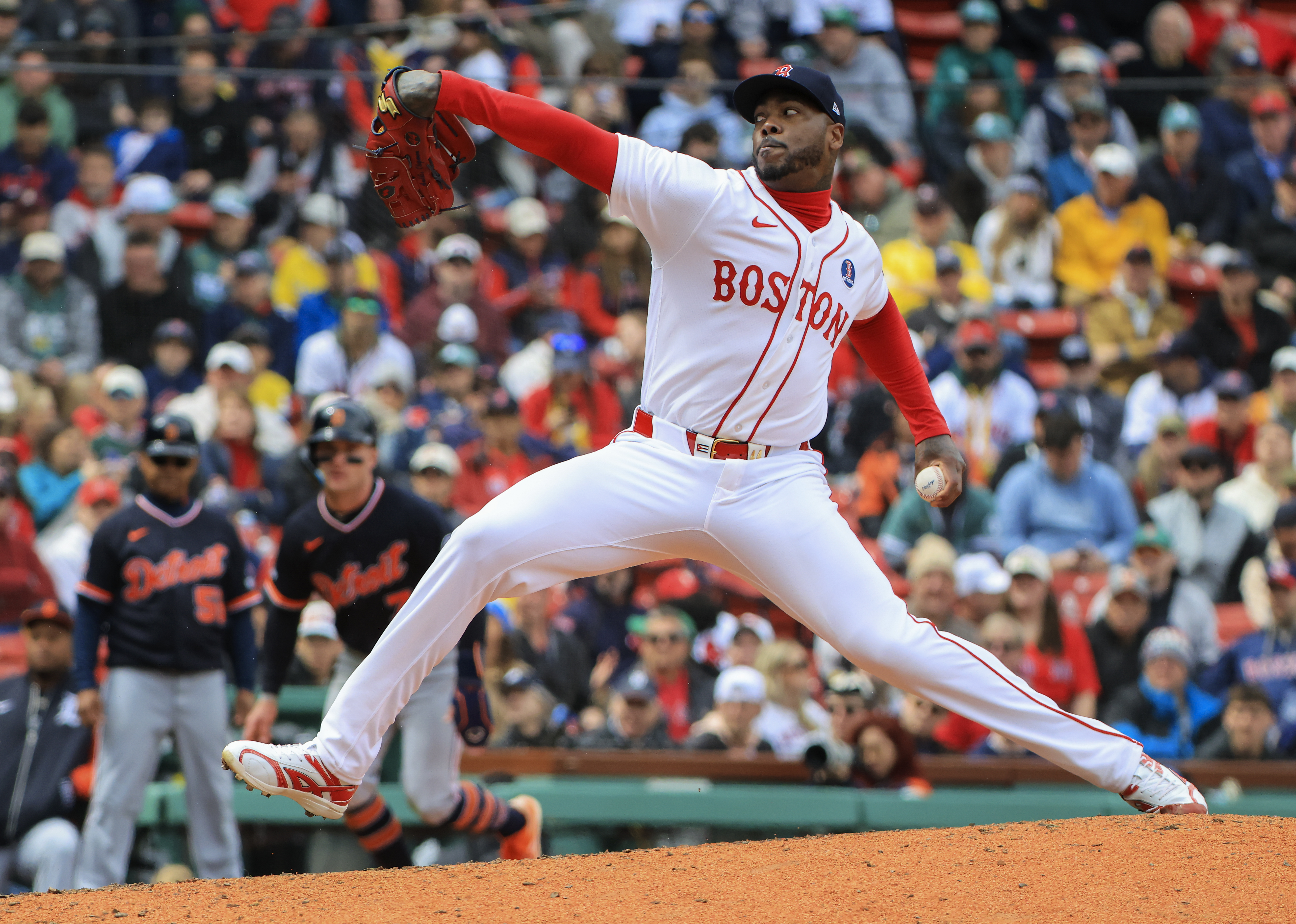 Greg Weissert's electric sixth inning saved the Red Sox against
