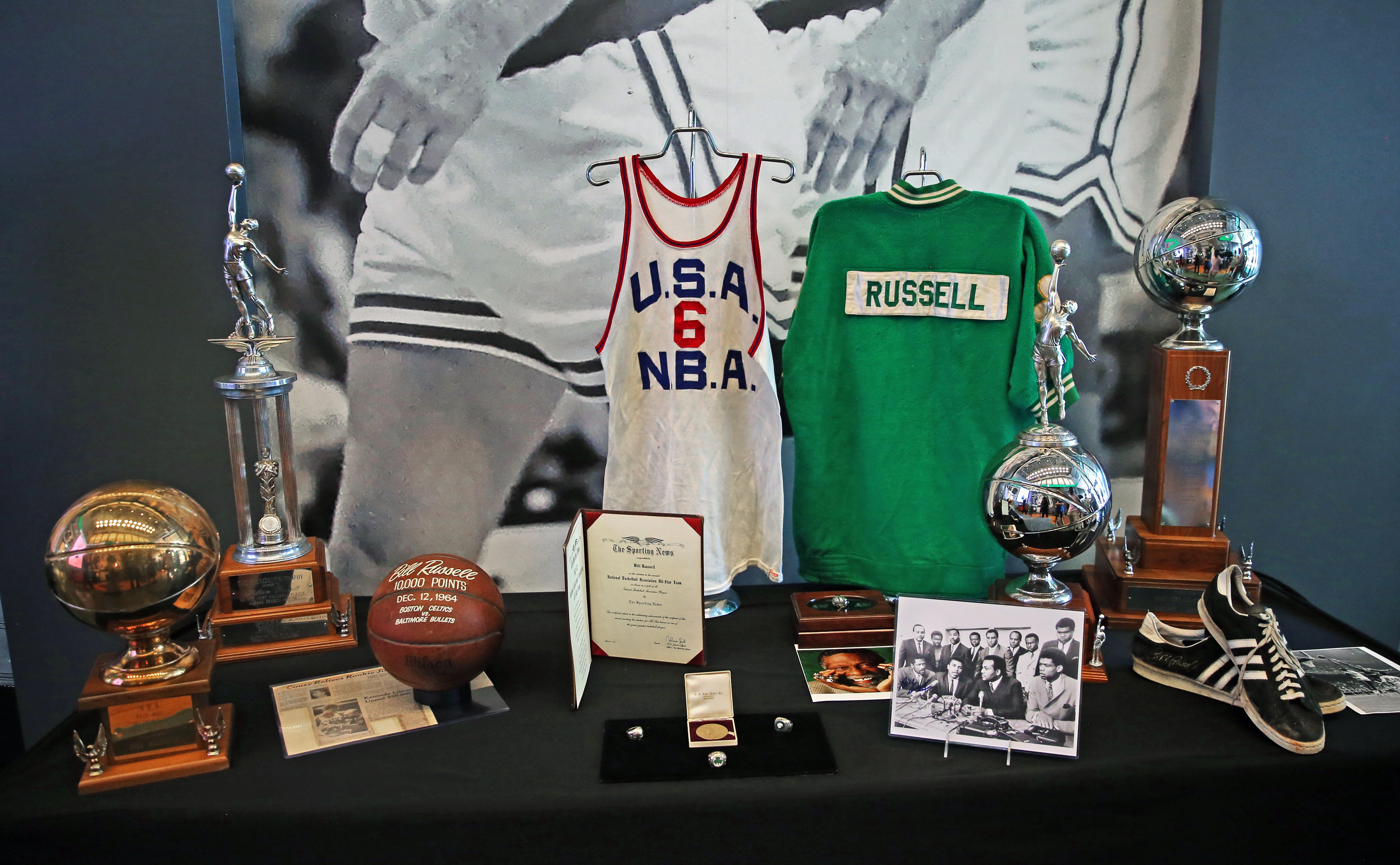 Historic auction of Bill Russell memorabilia is culmination of
