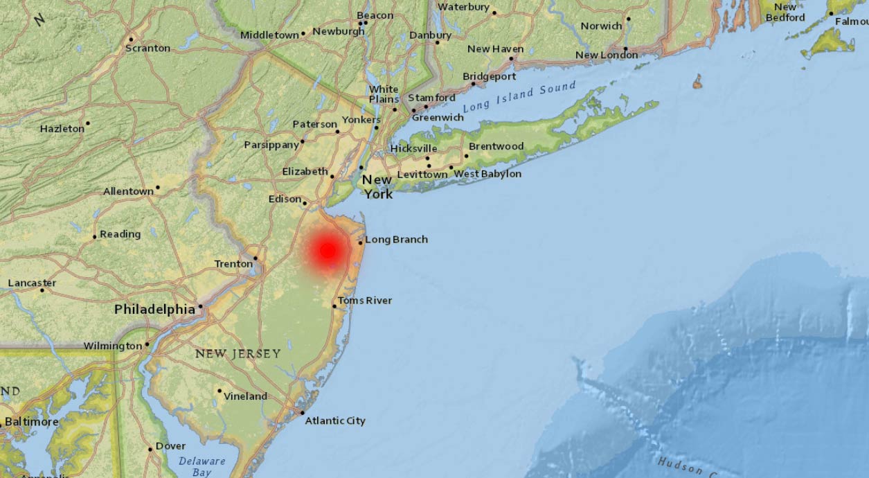Earthquake strikes New Jersey; shaking reported across state The