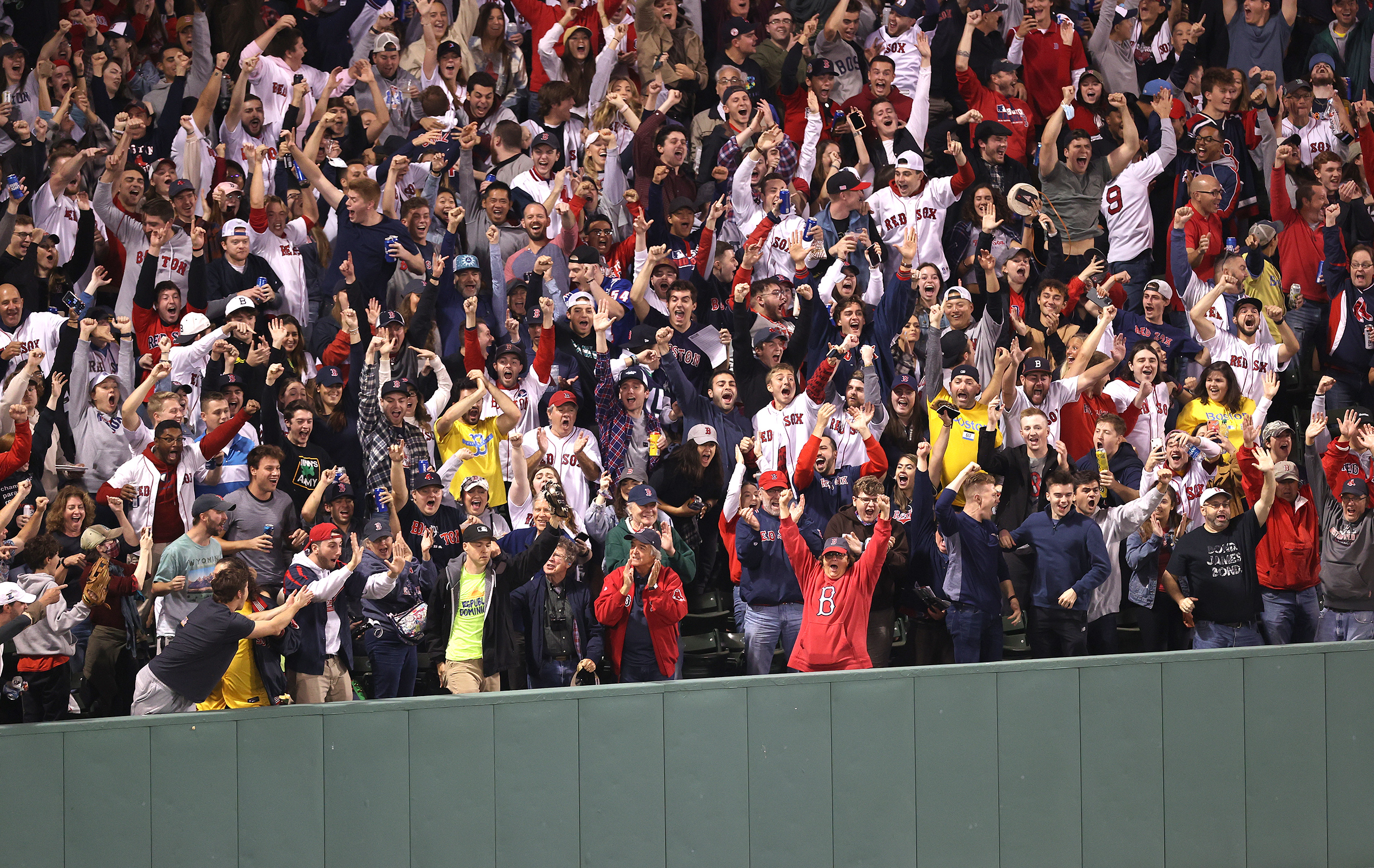 Photos: Red Sox Fans Brave Cold For Opening Day At Fenway Park