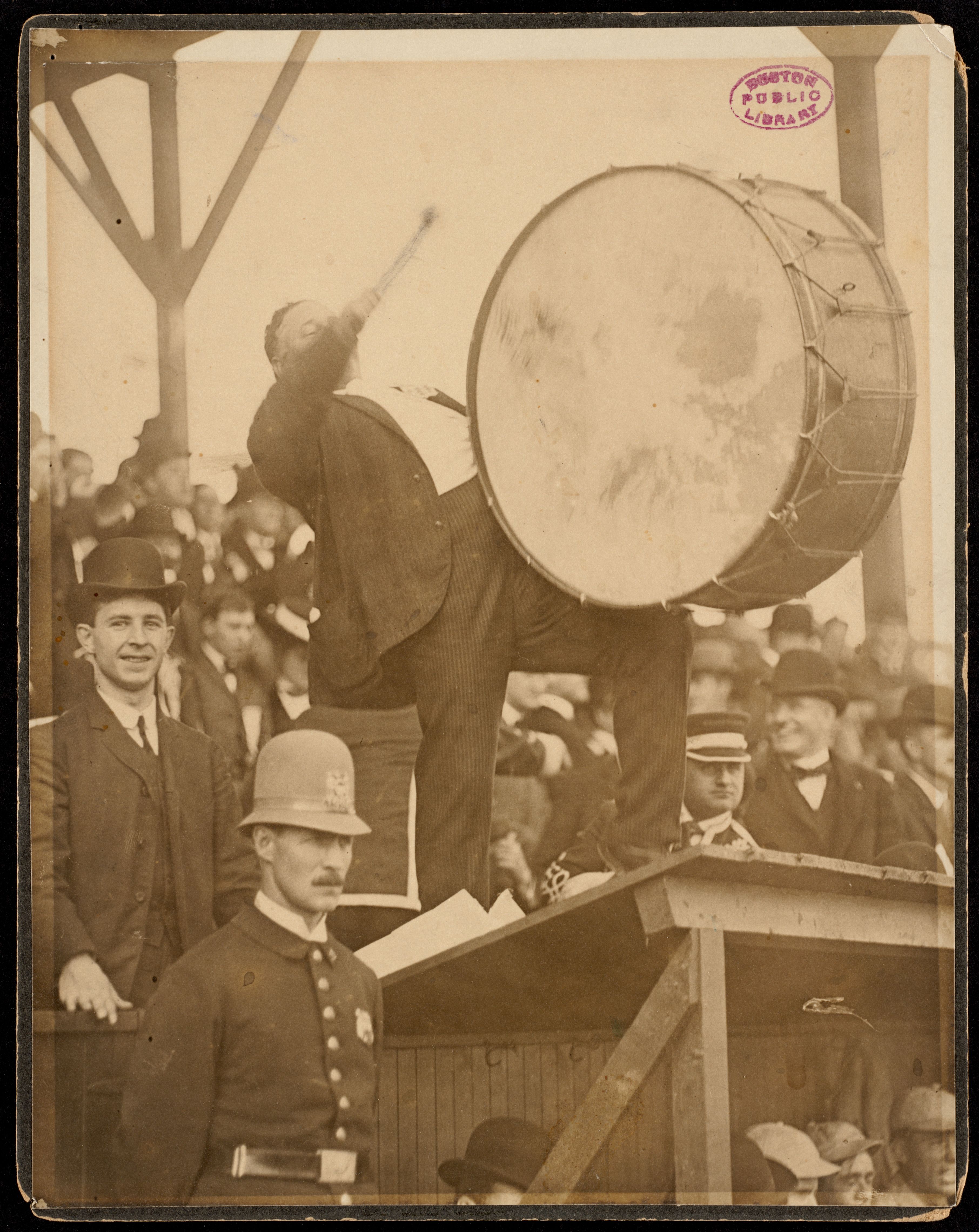 The Boston Royal Rooters at the Huntington Avenue Grounds, 1903