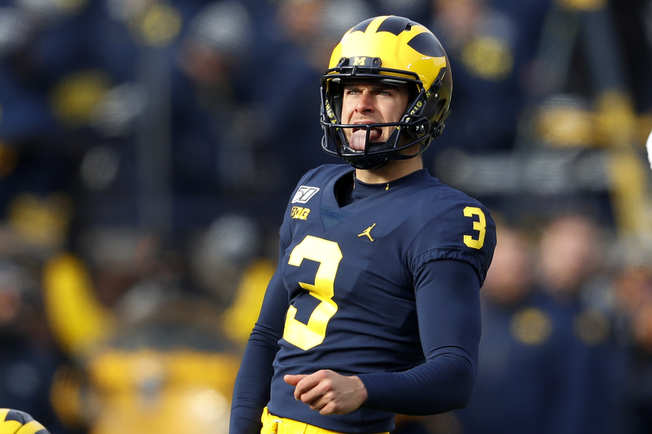 Michigan kicker Quinn Nordin named Big Ten co-special teams player of week