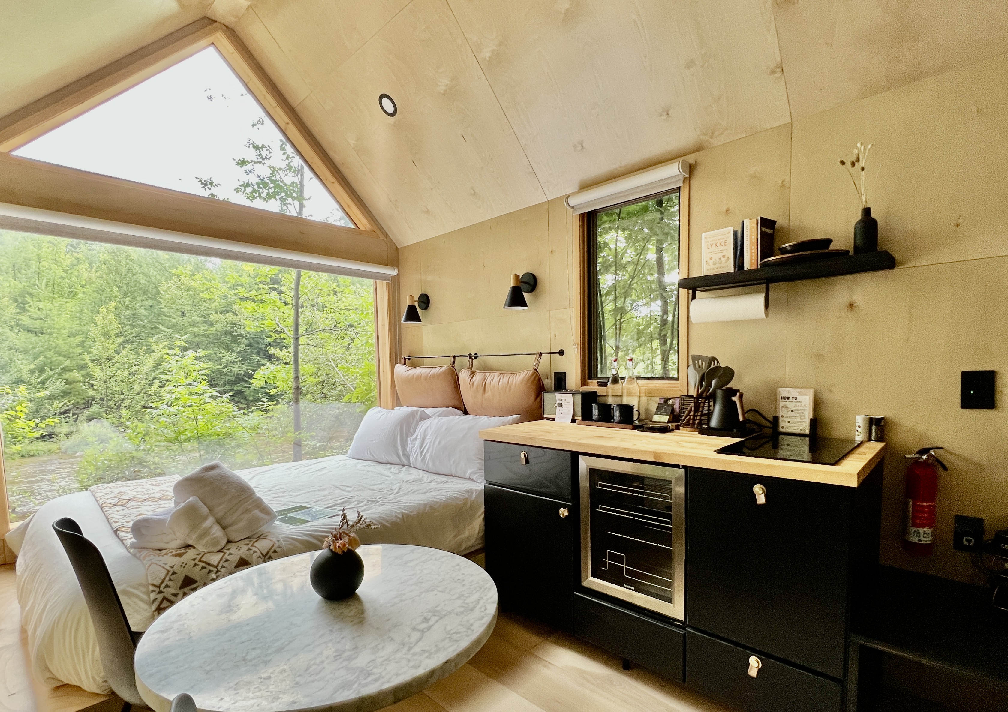 How an East Boston couple created a Nordic oasis in the White