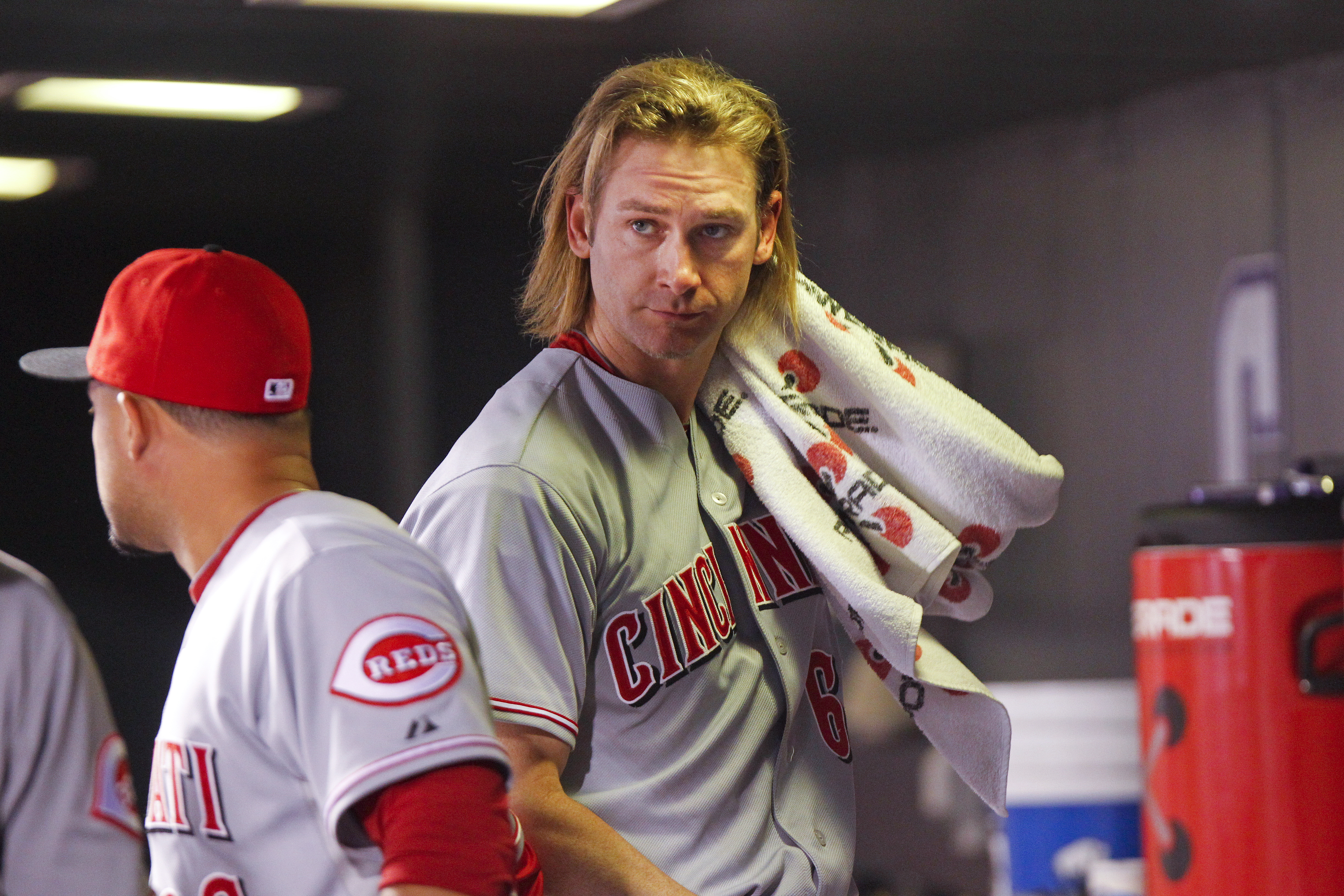 Bronson Arroyo kept right on playing, even after retiring from