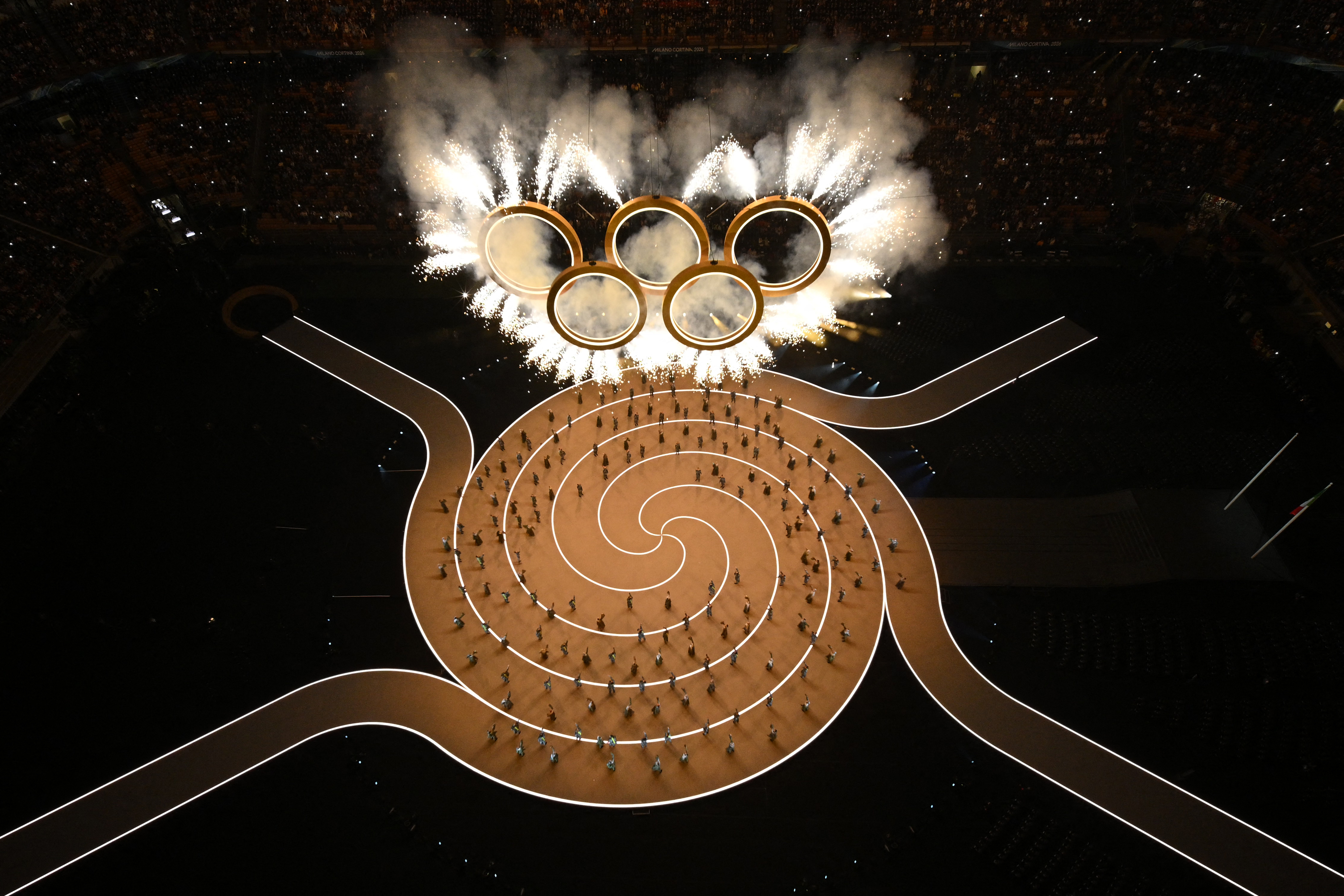 Photos: Scenes from the 2026 Olympics Opening Ceremony