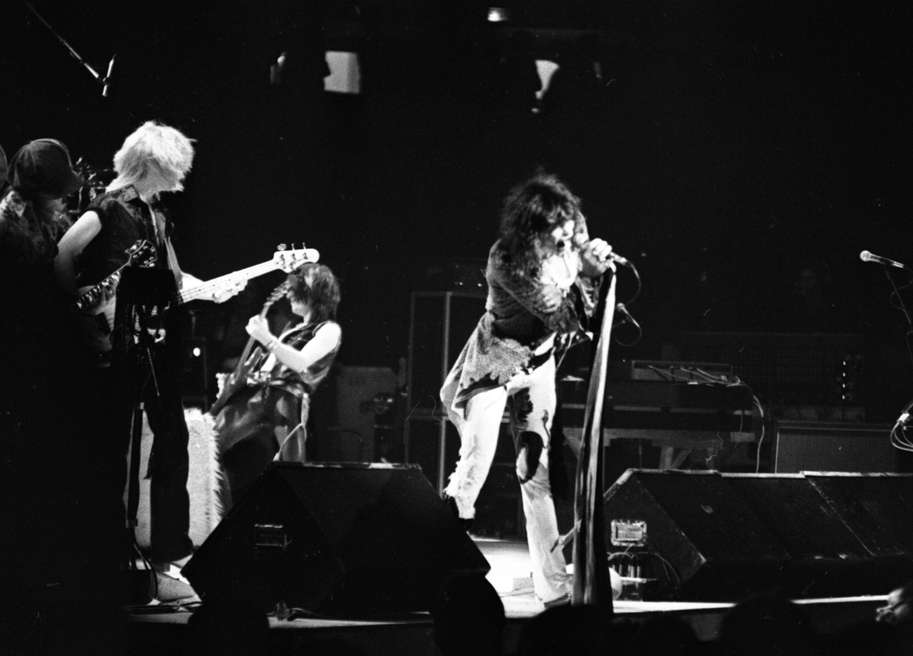 Aerosmith performed at the Boston Garden on Nov. 27, 1978.