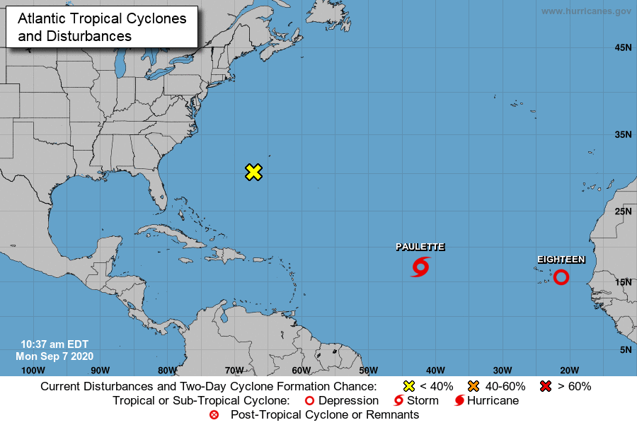 Two areas of tropical weather will be tracked by the hurricane center over the coming days.