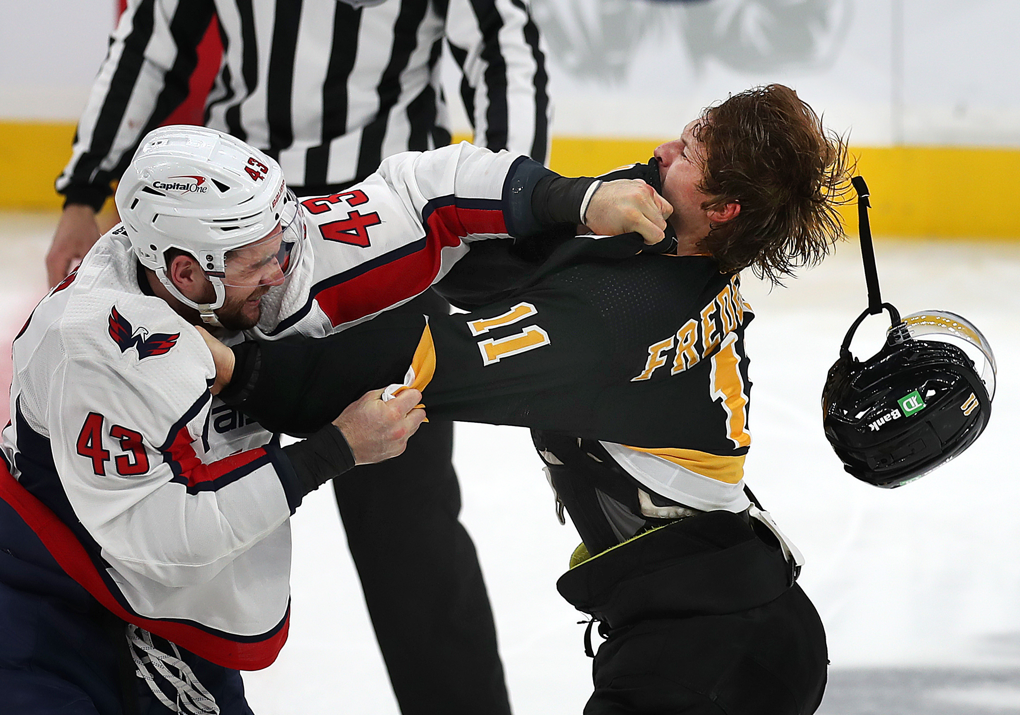 Seven games? That might not be enough for what serial offender Tom Wilson  did to Brandon Carlo - The Boston Globe