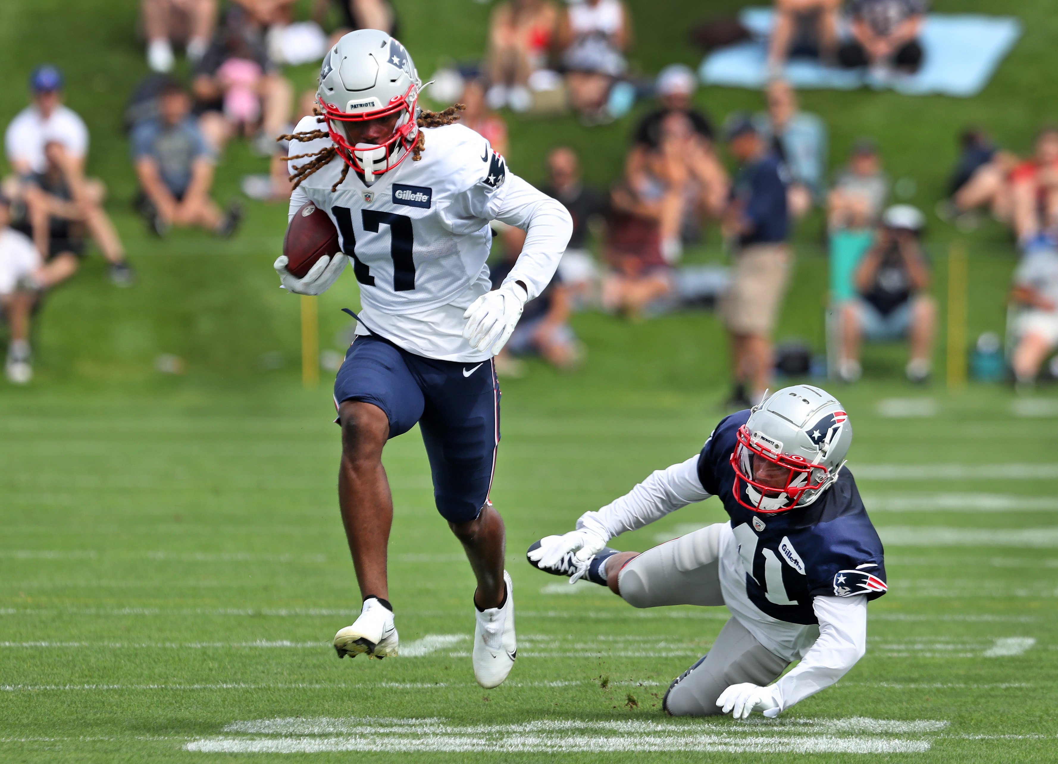 The Patriots have some issues at wide receiver, but Kristian Wilkerson and Tre  Nixon are ready if needed - The Boston Globe