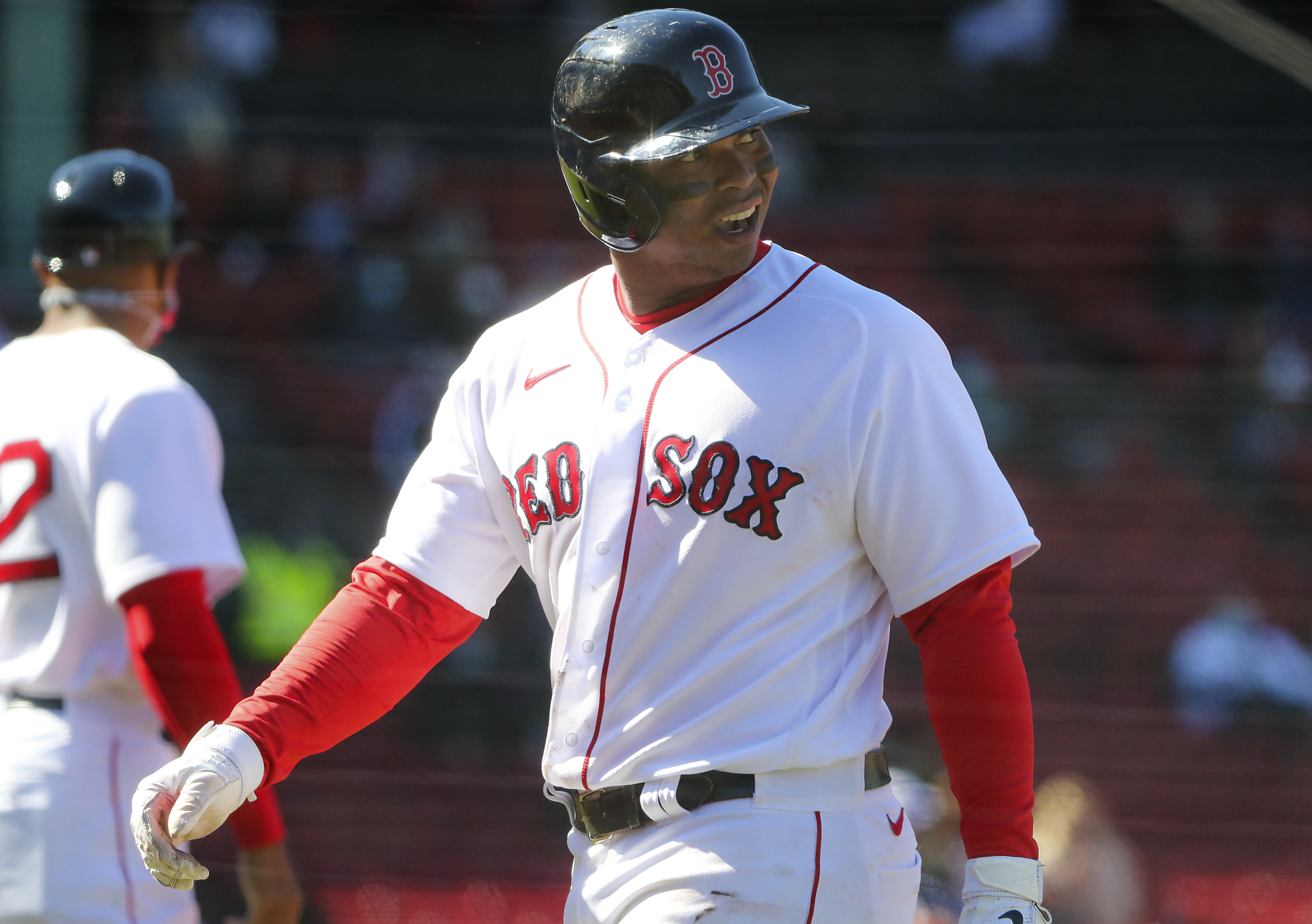 Rafael Devers got the day off Sunday.