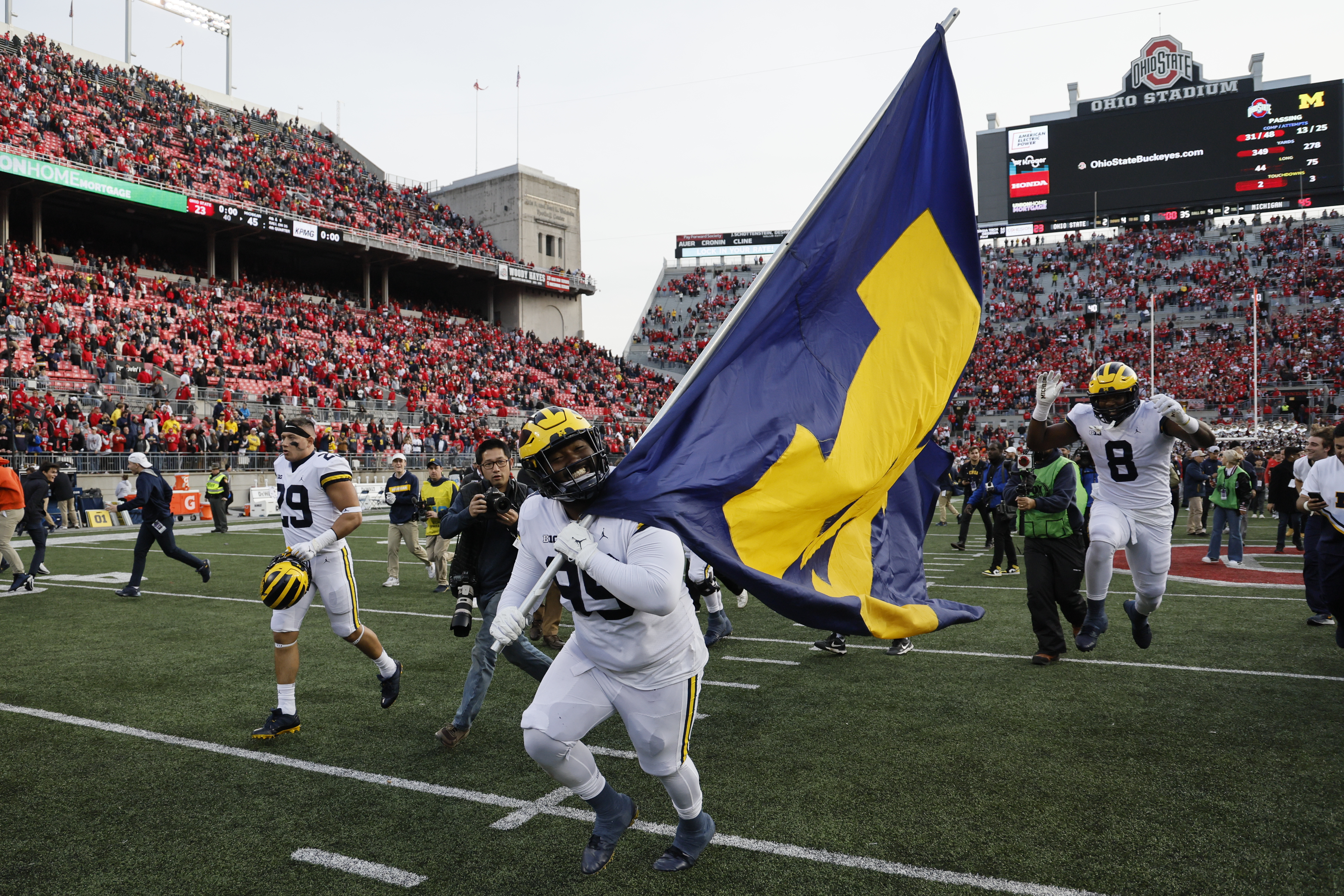 Ohio State-Michigan, NFL, U.S.-England — a massive Thanksgiving