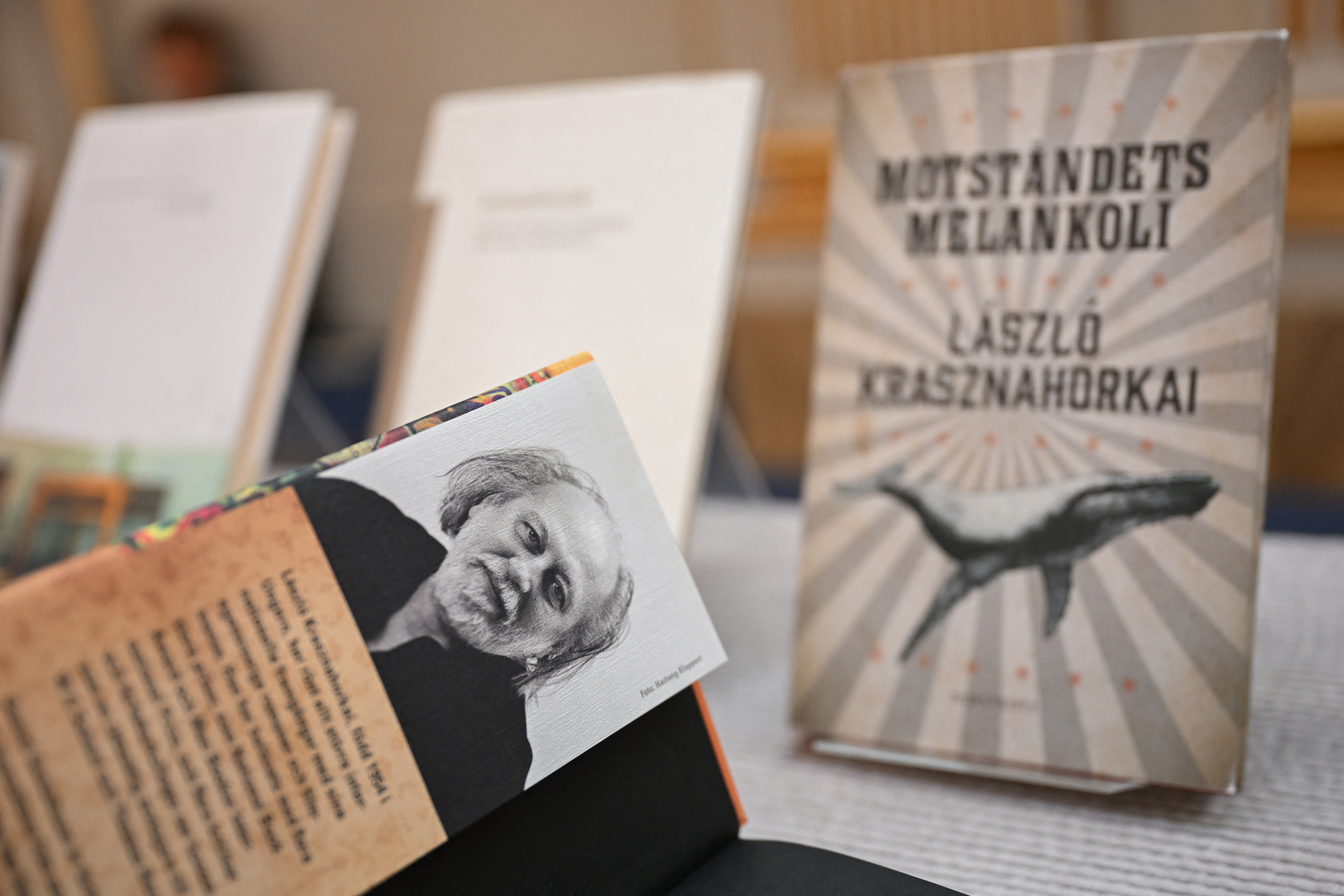 Hungarian László Krasznahorkai awarded Nobel Prize in literature