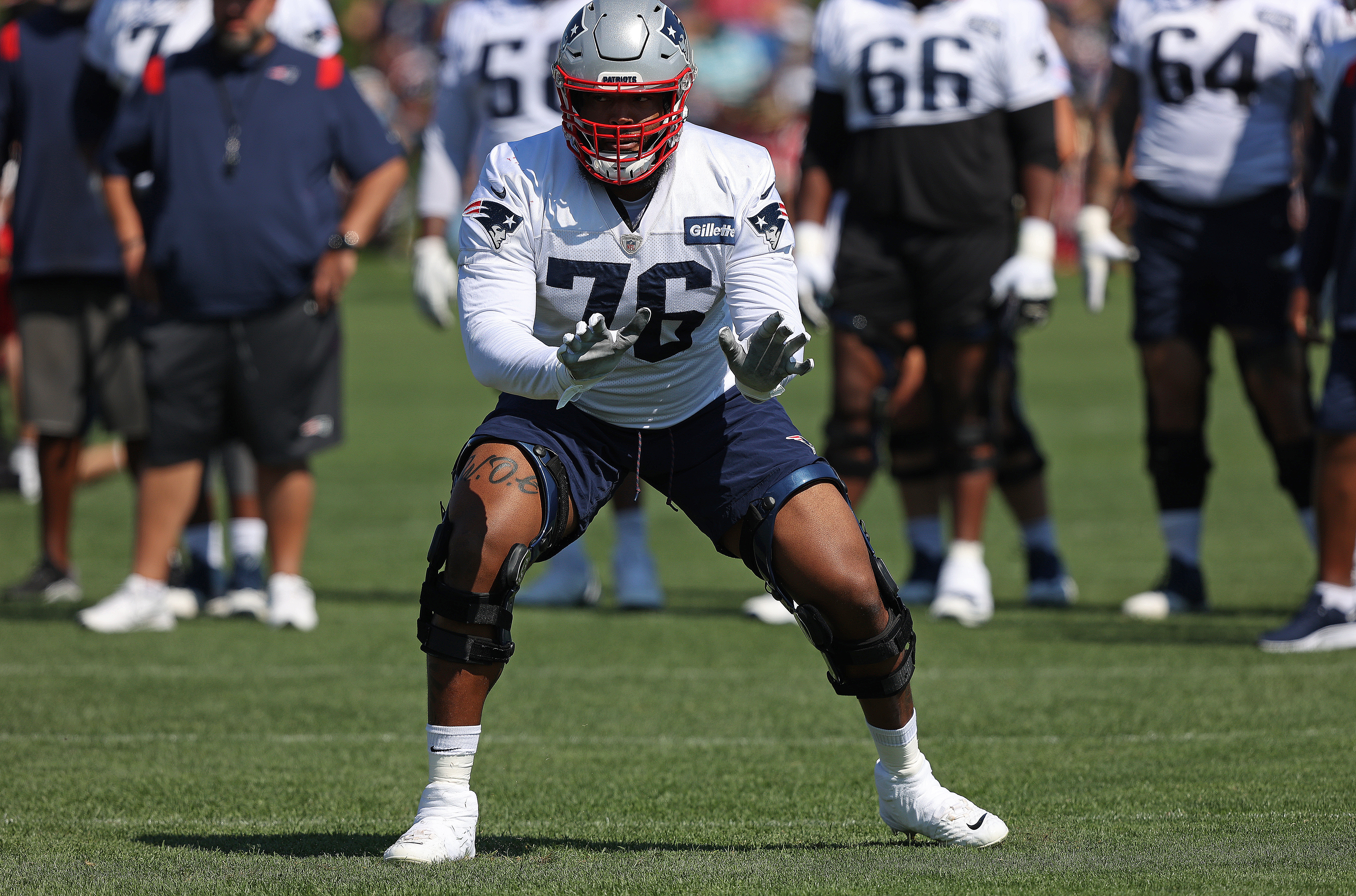 Is Marcus Cannon set to take over at right tackle for Isaiah Wynn on  Patriots offensive line? - CBS Boston