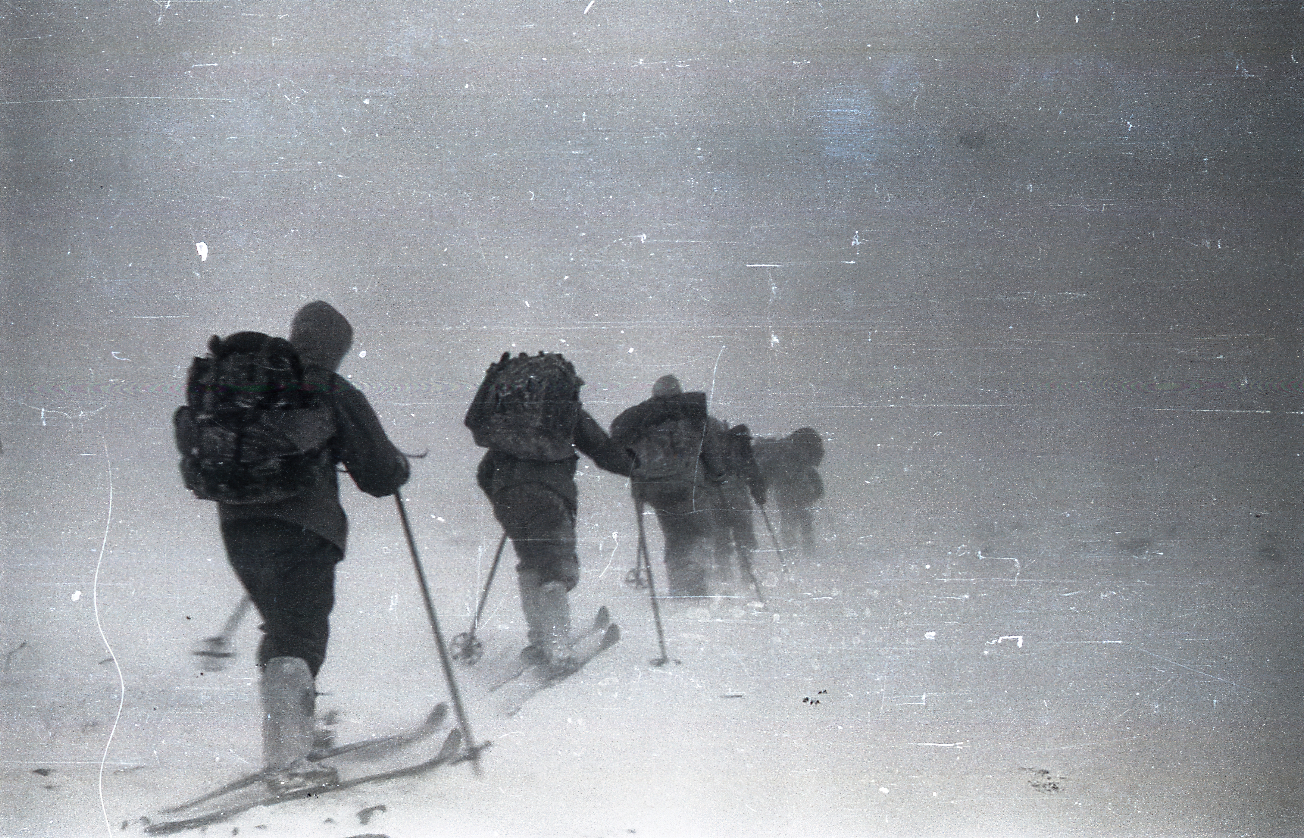 The Dyatlov hikers, from "An Unknown Compelling Force."