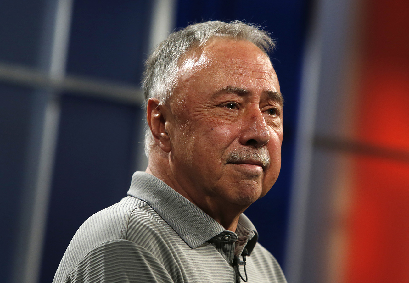 Jerry Remy became emotional as he discussed his cancer resurgence in 2017.