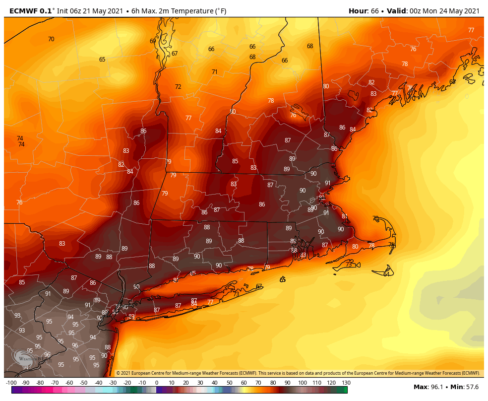 Heat and humidity on Sunday will make it feel like mid-summer.