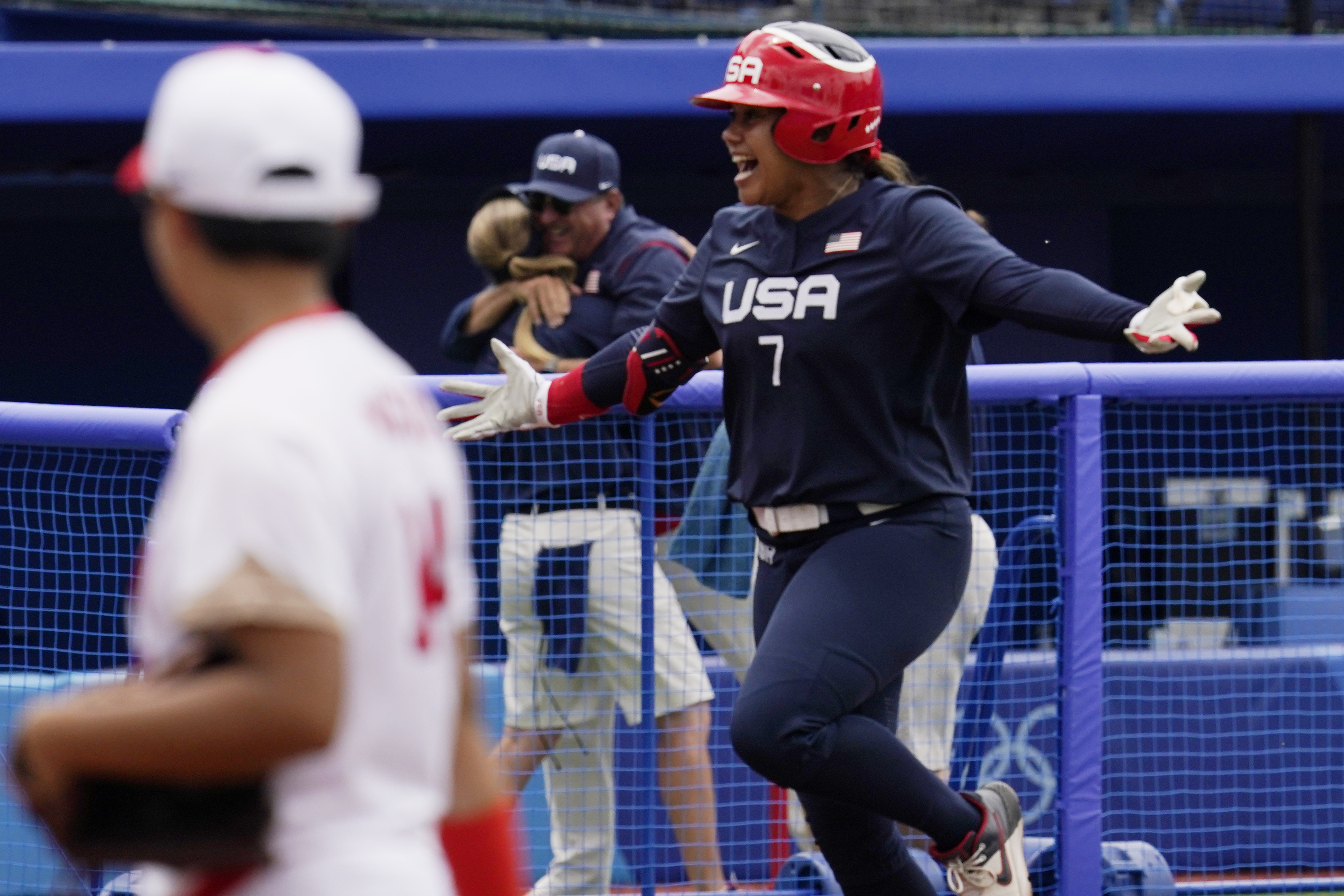 Kelsey Stewart and the US walked off with the win.