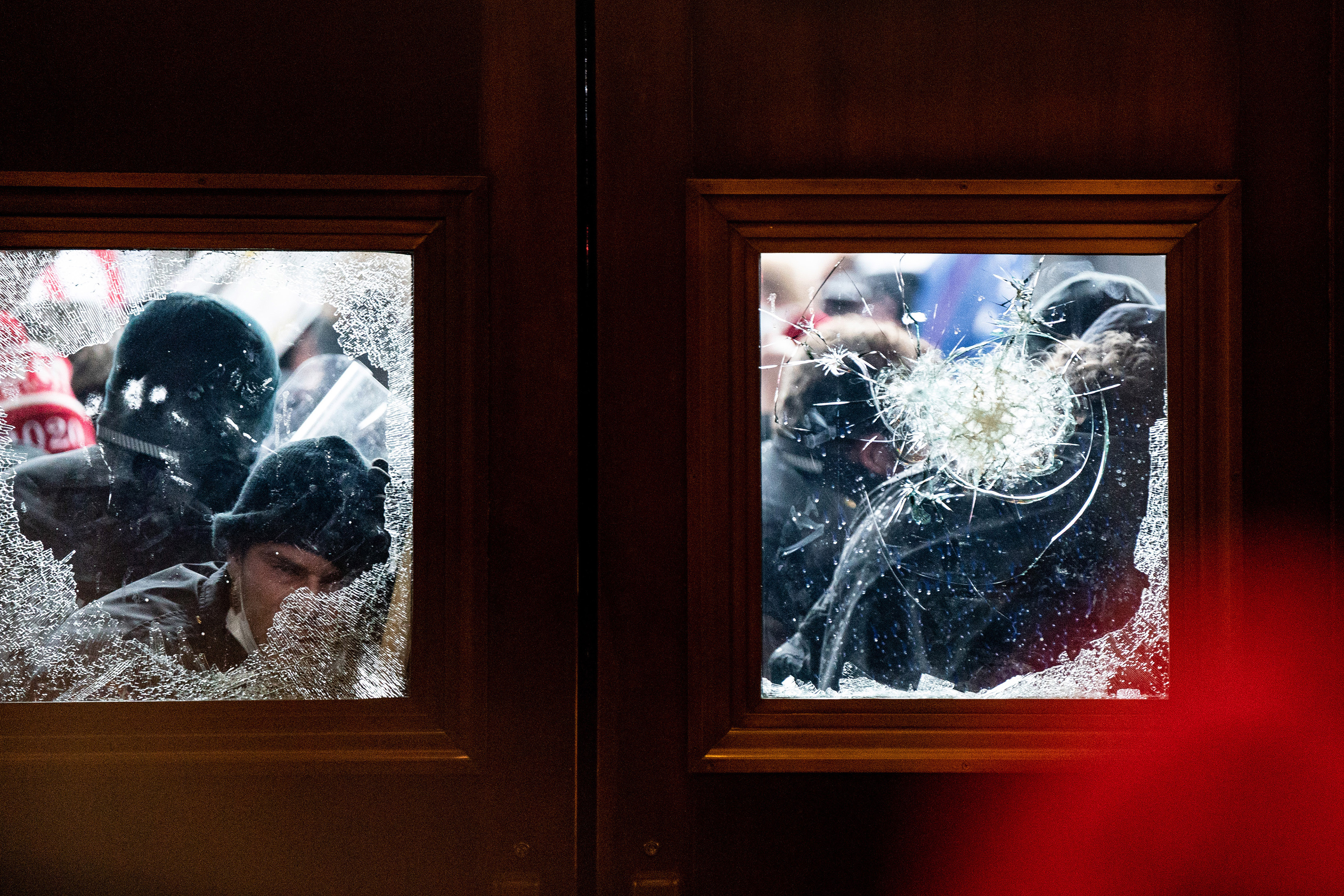 Pro-Trump protesters stormed the Capitol in Washington, Wednesday, Jan. 6, 2021, on the same day as a joint session of Congress met to certify the electoral votes from the 2020 presidential election.