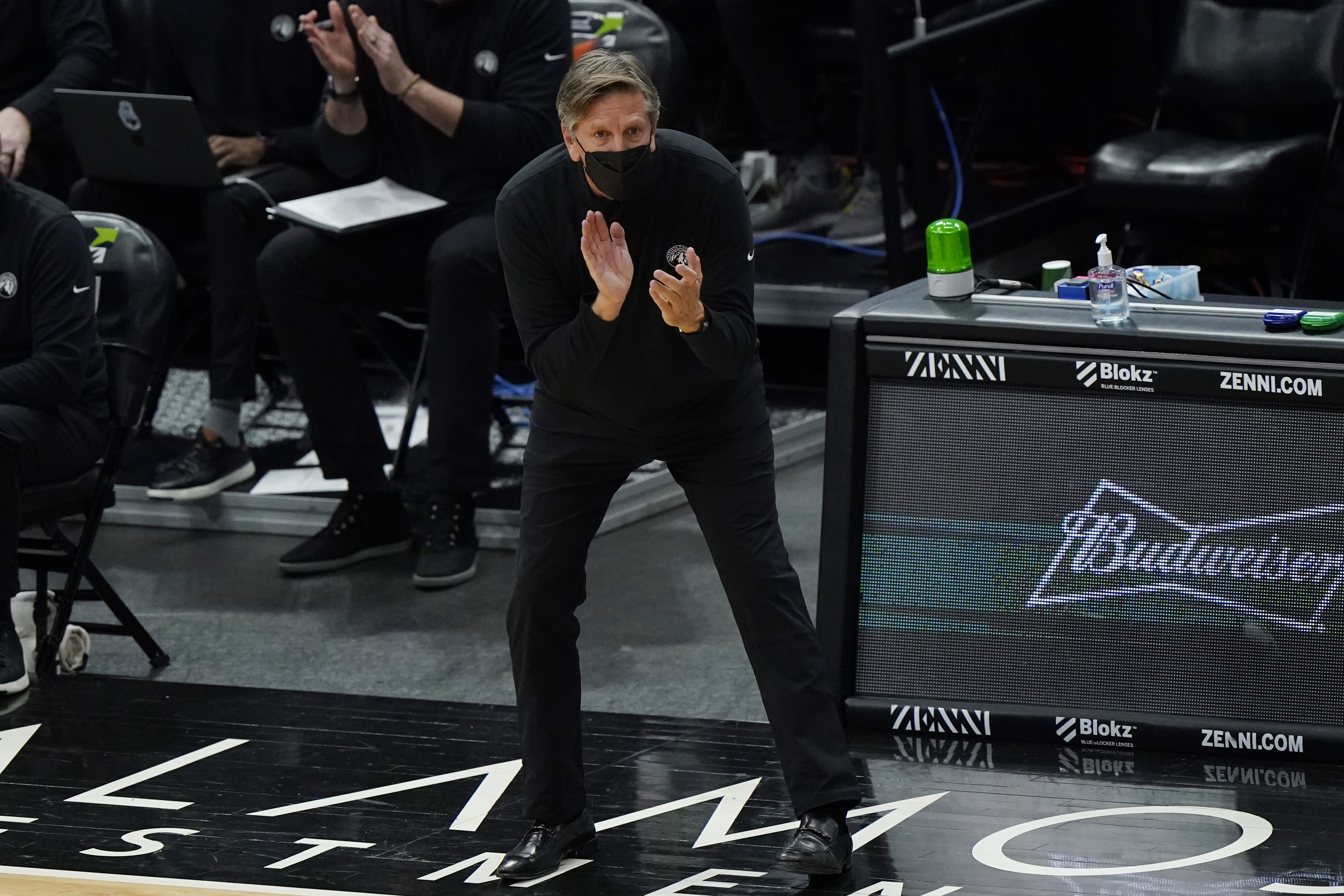 Chris Finch became the new head coach of the Timberwolves last week.