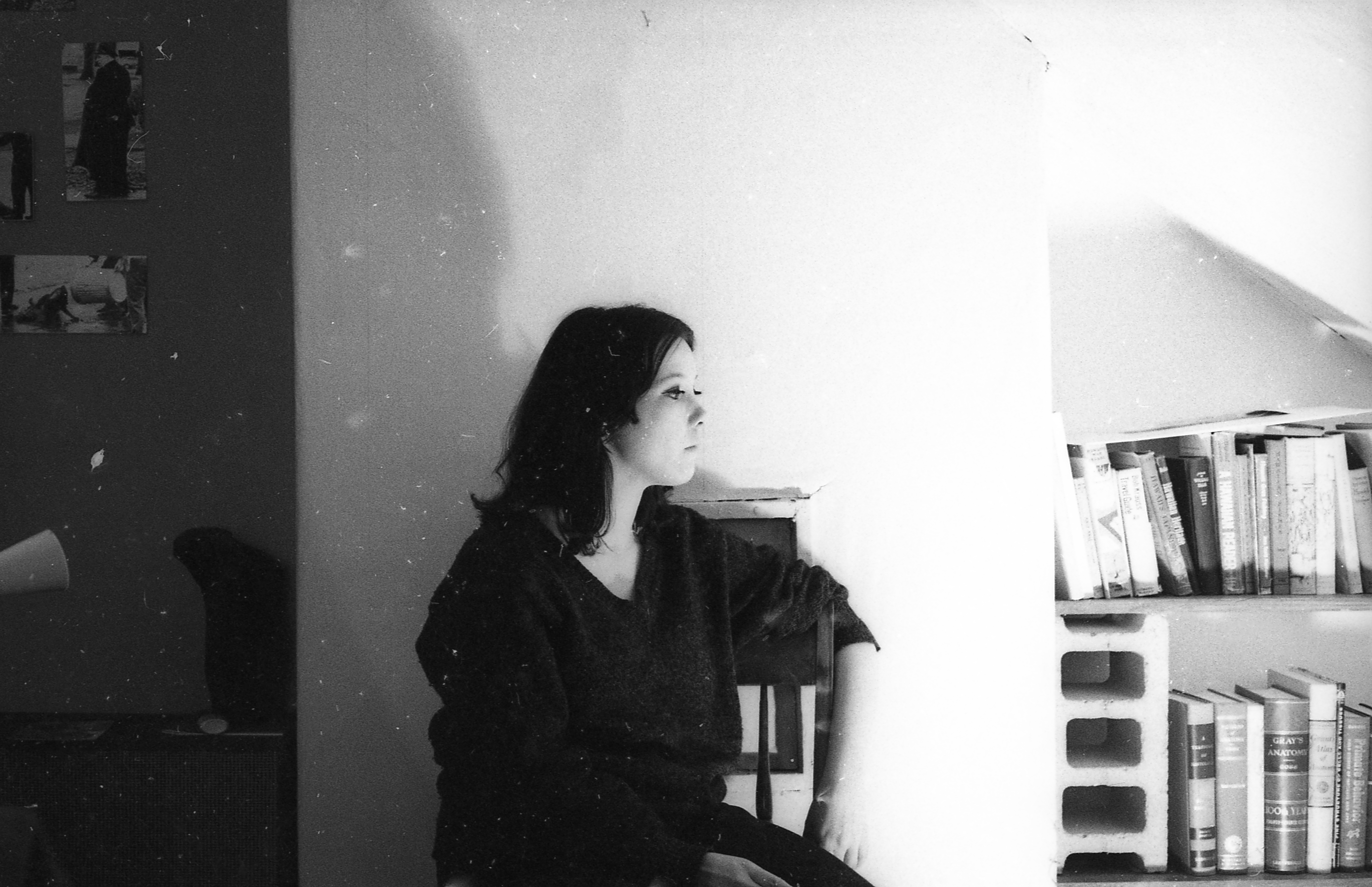 Jane Britton, photographed by her Cambridge friend and neighbor Don Mitchell.