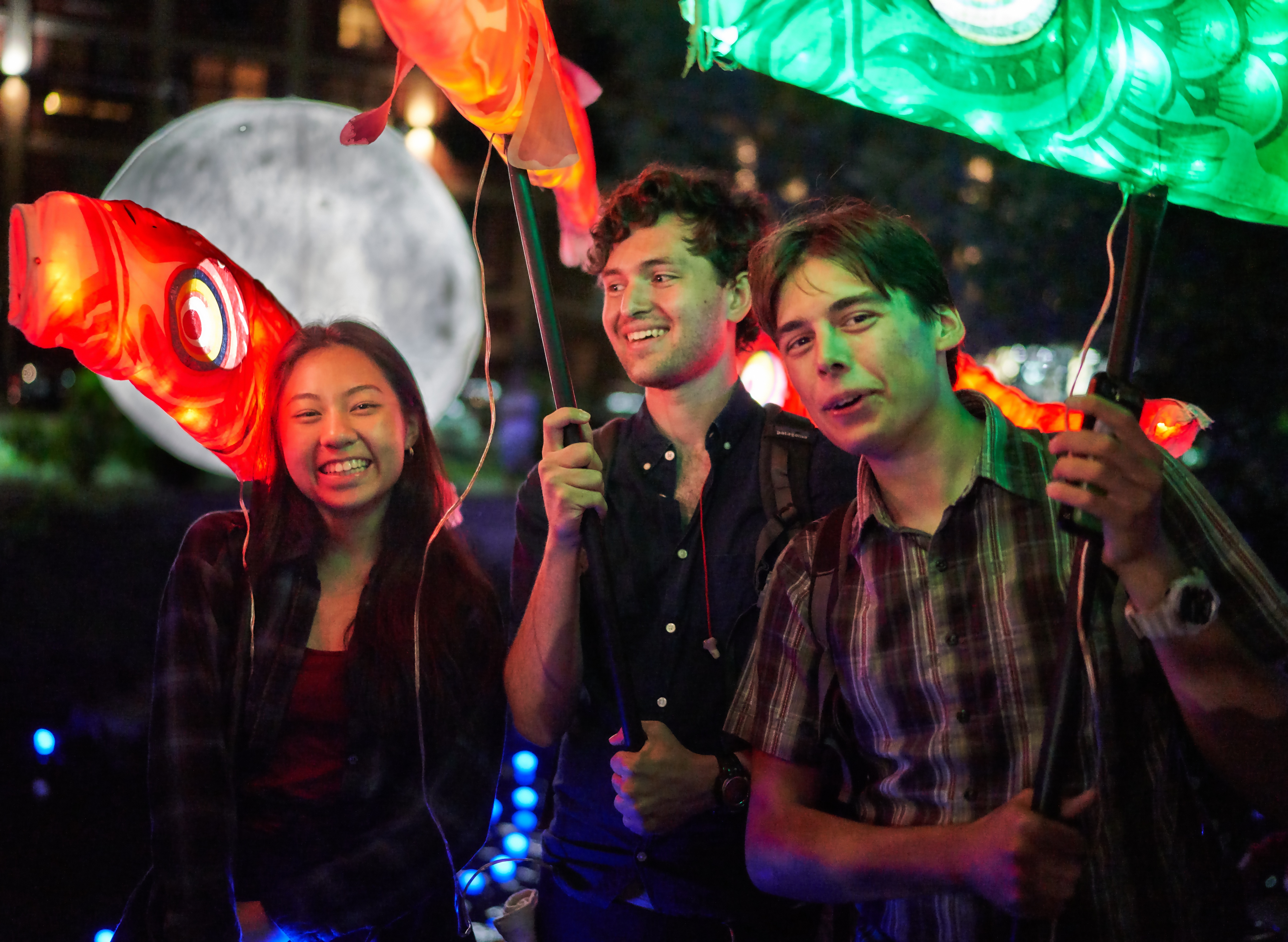 Visitors at FringePVD: The Providence Fringe Festival in 2019.