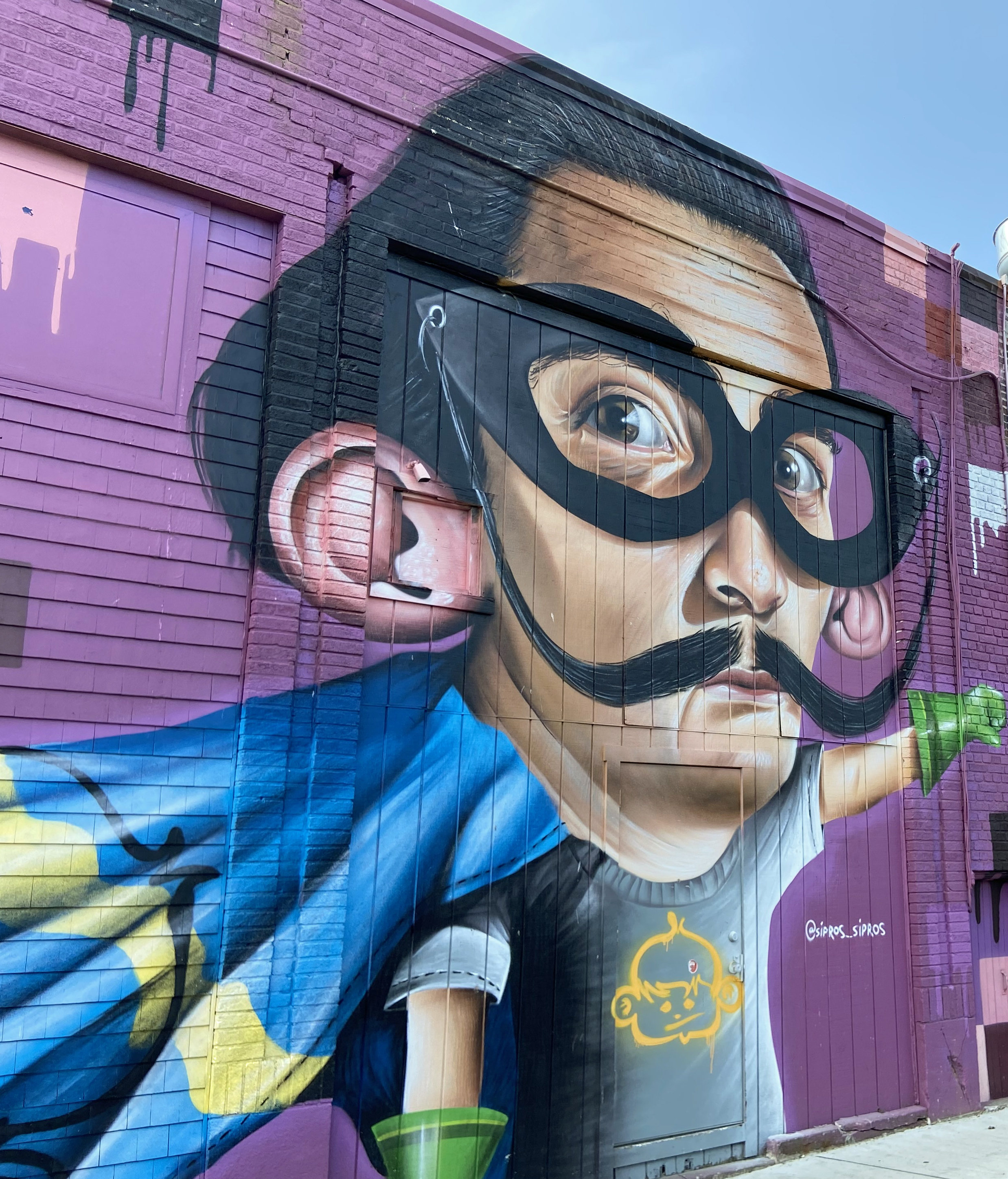 Look for “Super Dali” by Sipros at 6 Peabody St. in Salem.