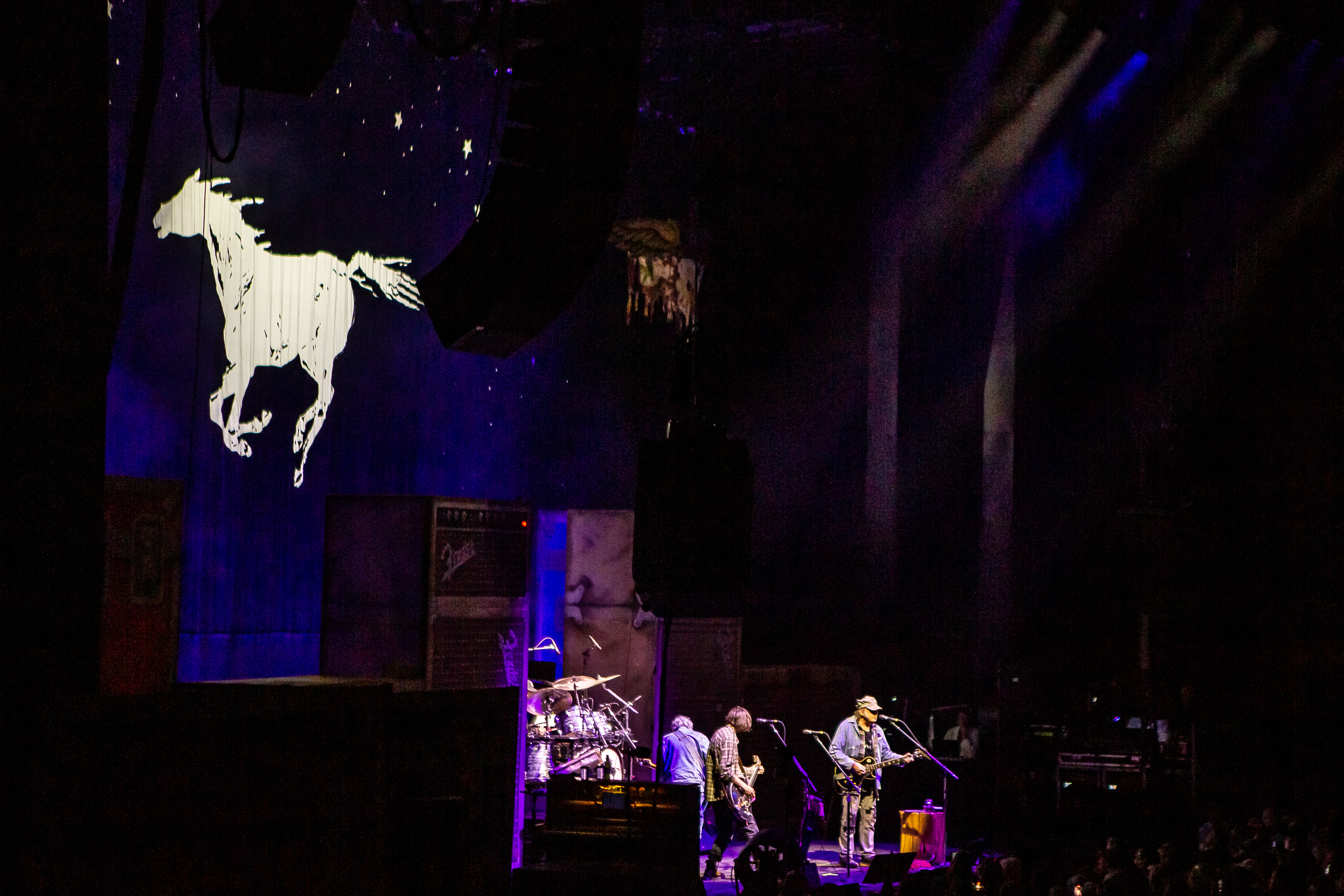 Neil Young and Crazy Horse ride again at Xfinity Center