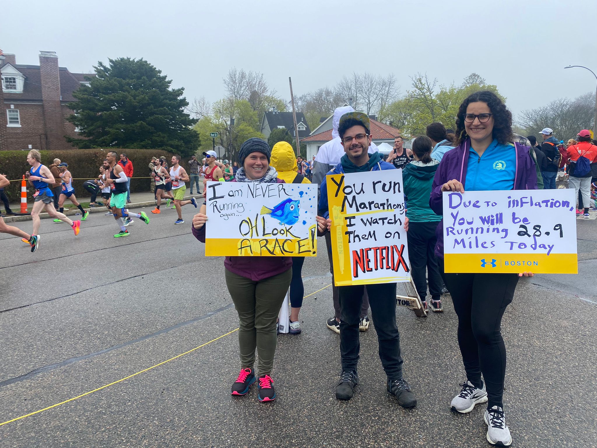 2023 Boston Marathon: Hellen Obiri and daughter Tania capture hearts with  finish line greeting