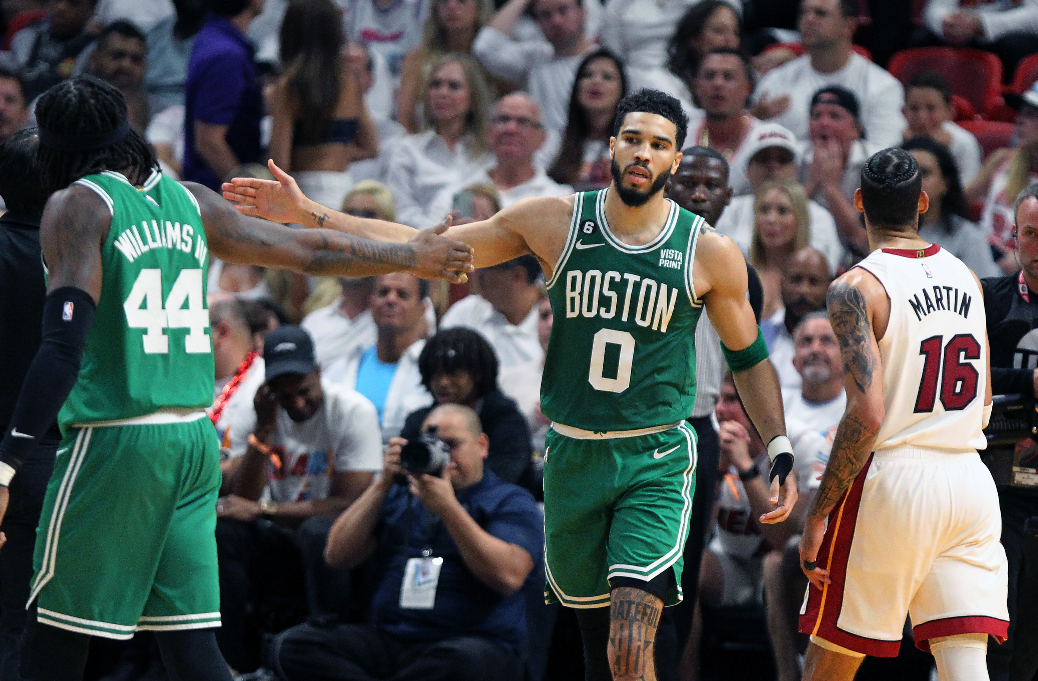 Celtics outlast Heat at home on MLK Day