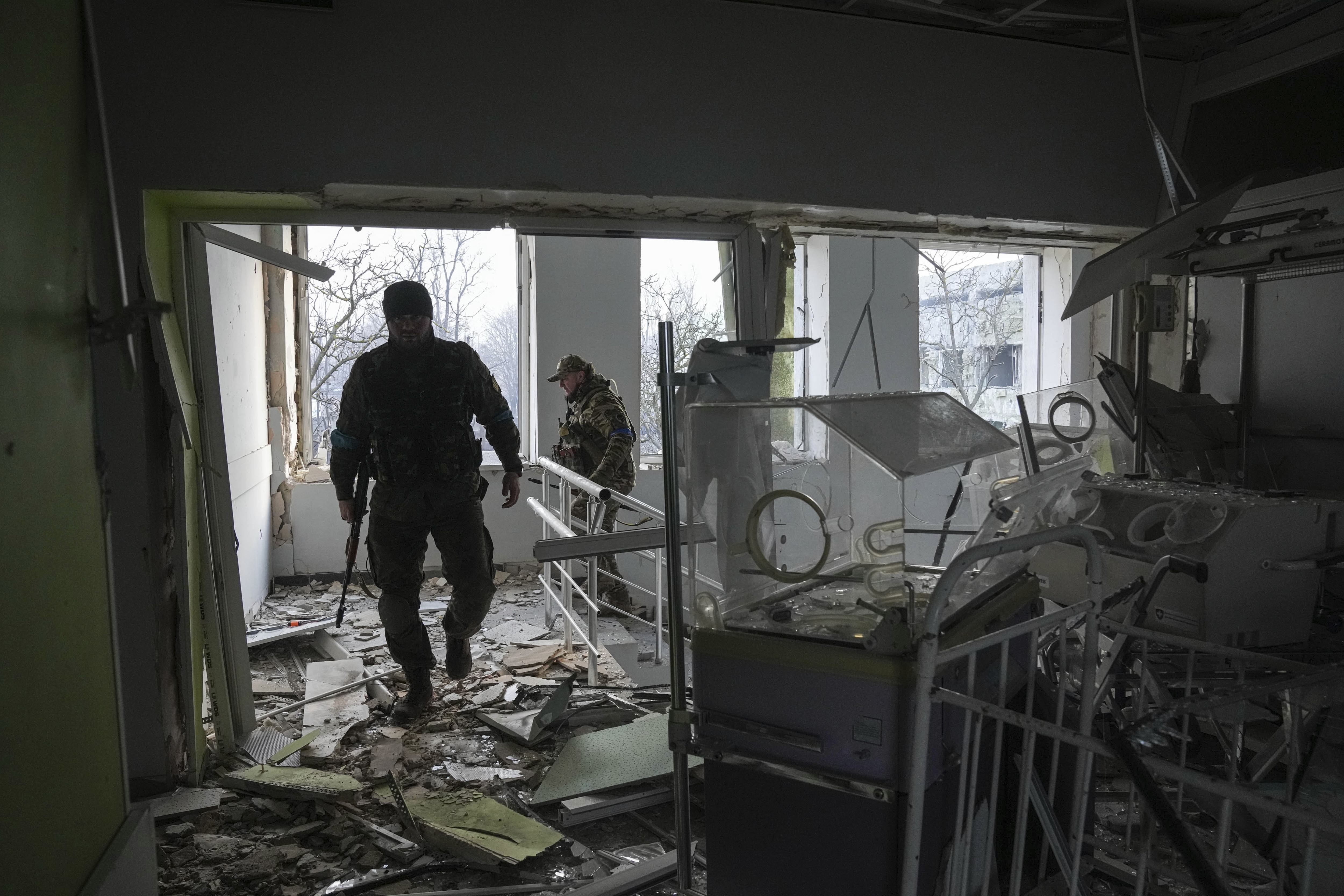 Russian attack on maternity hospital in Ukrainian city results in massive  damage, more than a dozen injuries - The Boston Globe