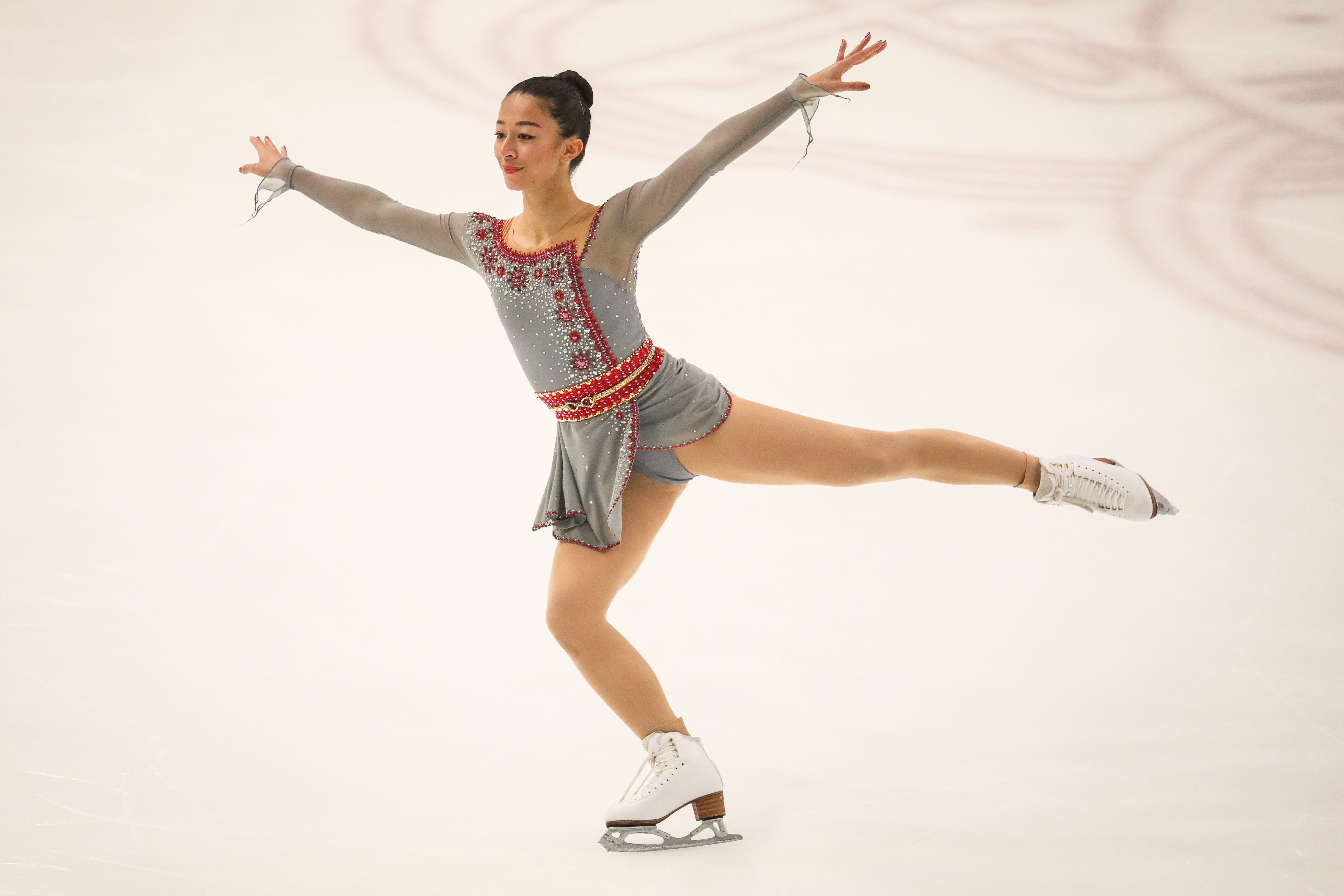 Sierra Venetta of the US finished fourth in the women's free skate at the US International Figure Skating Classic in Norwood,
