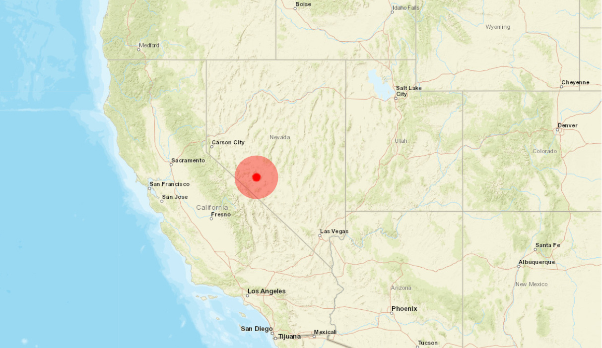 USGS reports magnitude6.4 earthquake in western Nevada The Boston Globe