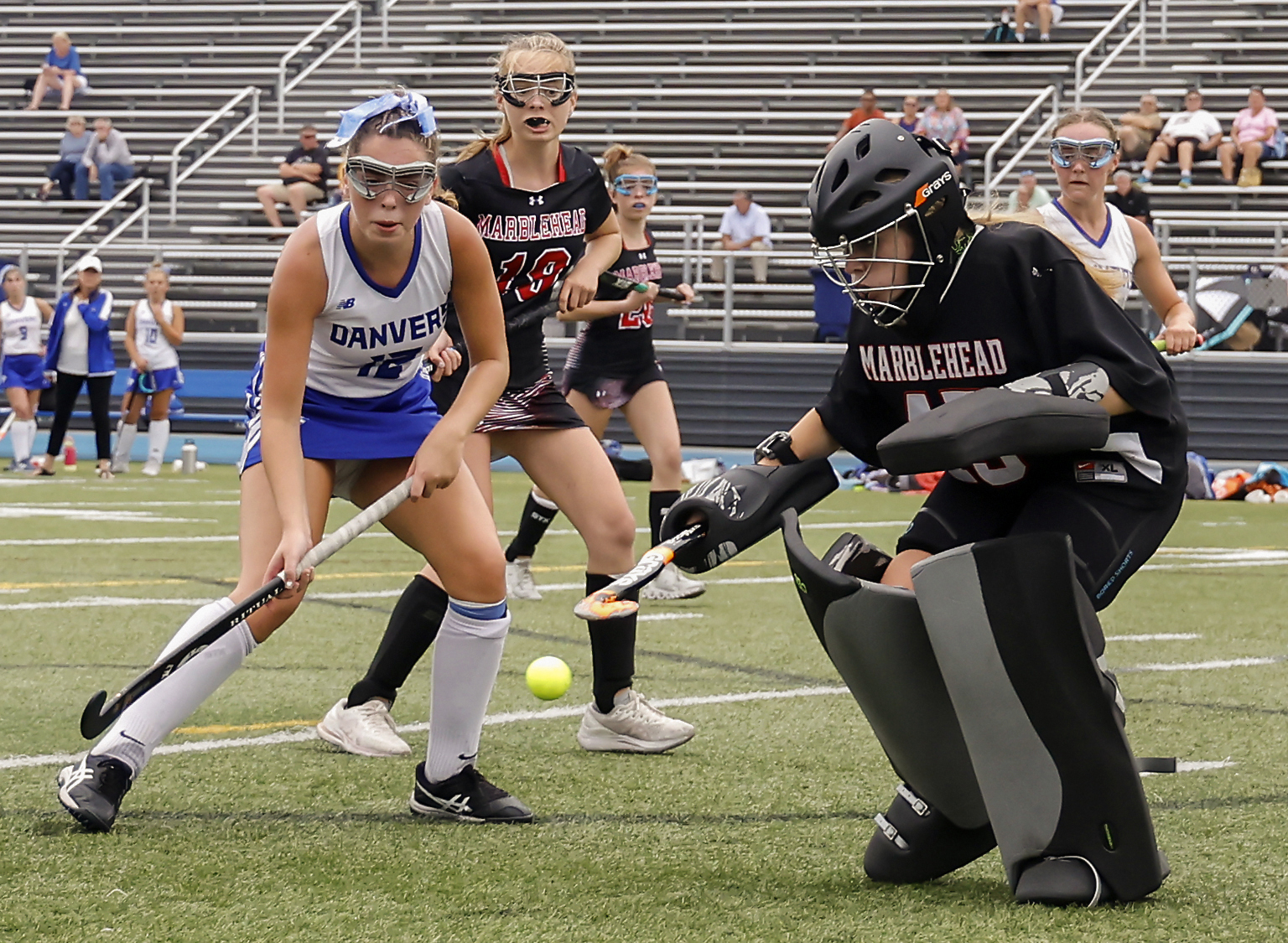 Trio of state's top field hockey goalies relish season in the cage – Boston  Herald