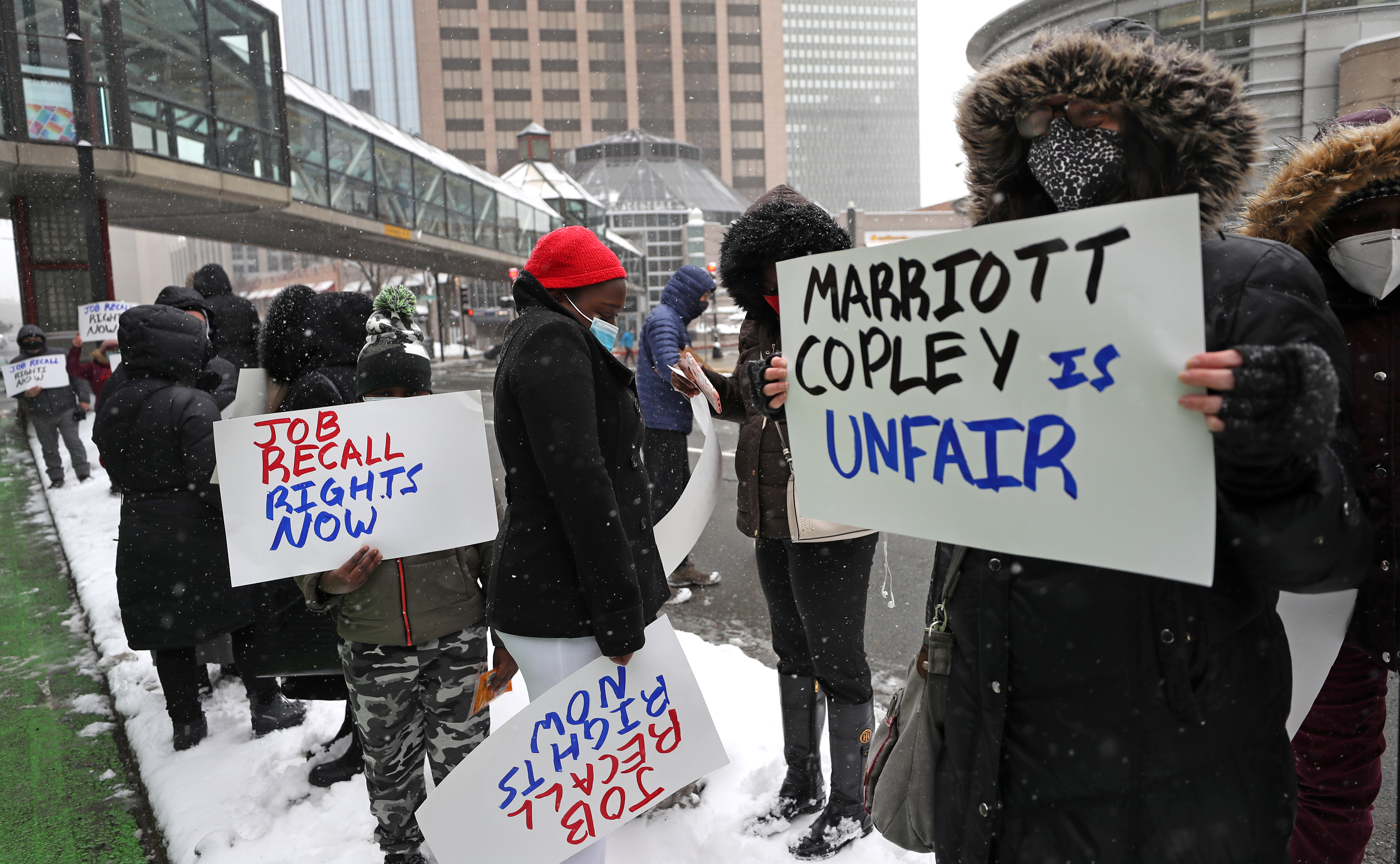 Terminated Marriott Copley workers launch hotel boycott - The Boston Globe