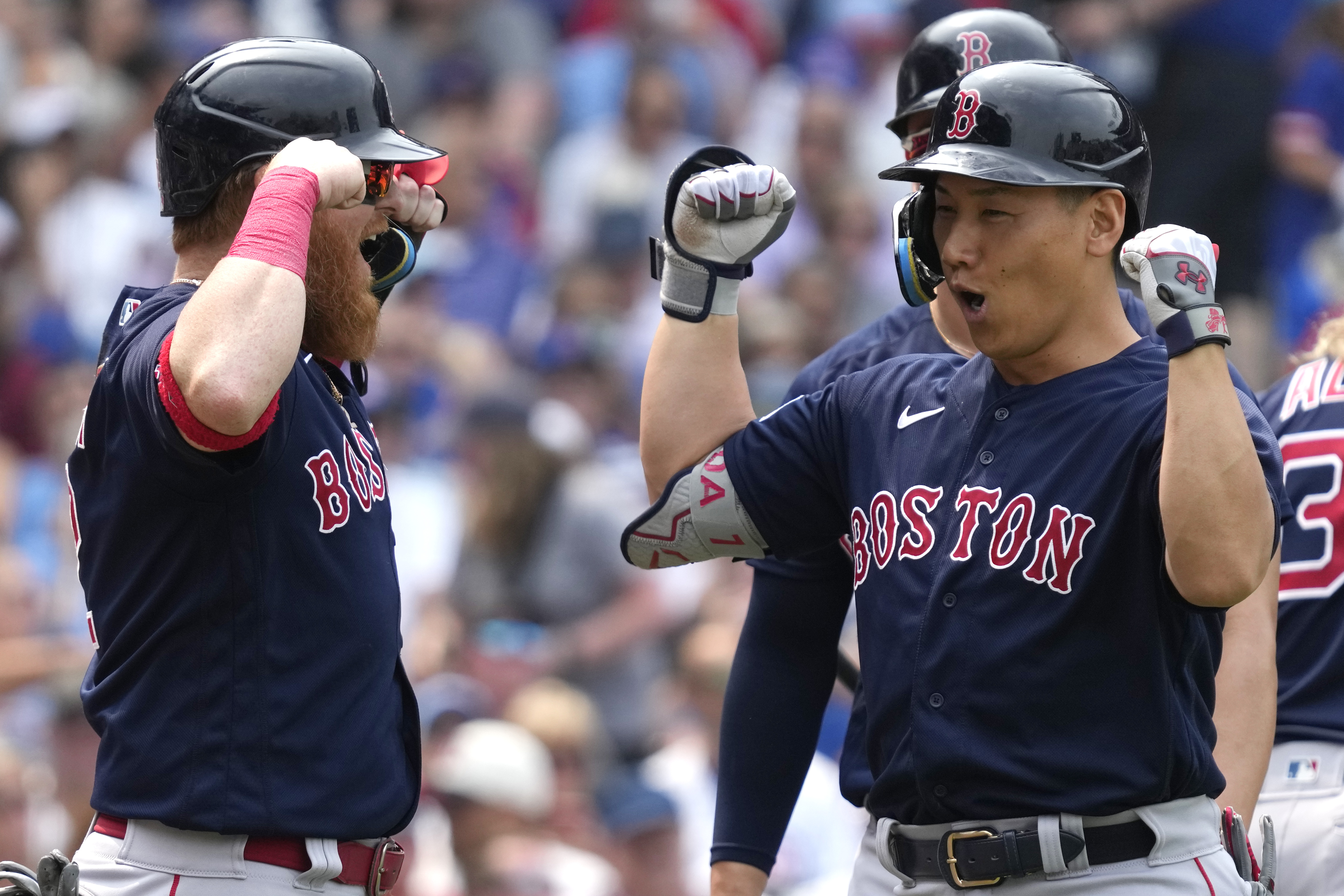Red Sox hitters Masataka Yoshida and Rafael Devers defy convention