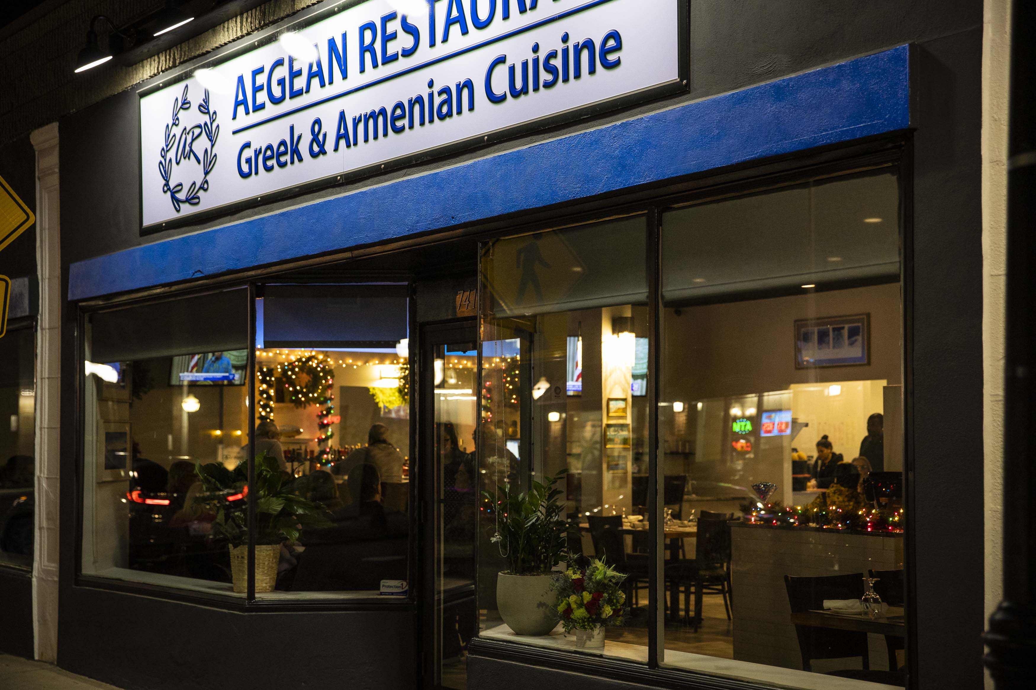 At the newly reopened Aegean, Armenian and Greek specialties, plus a love  story - The Boston Globe