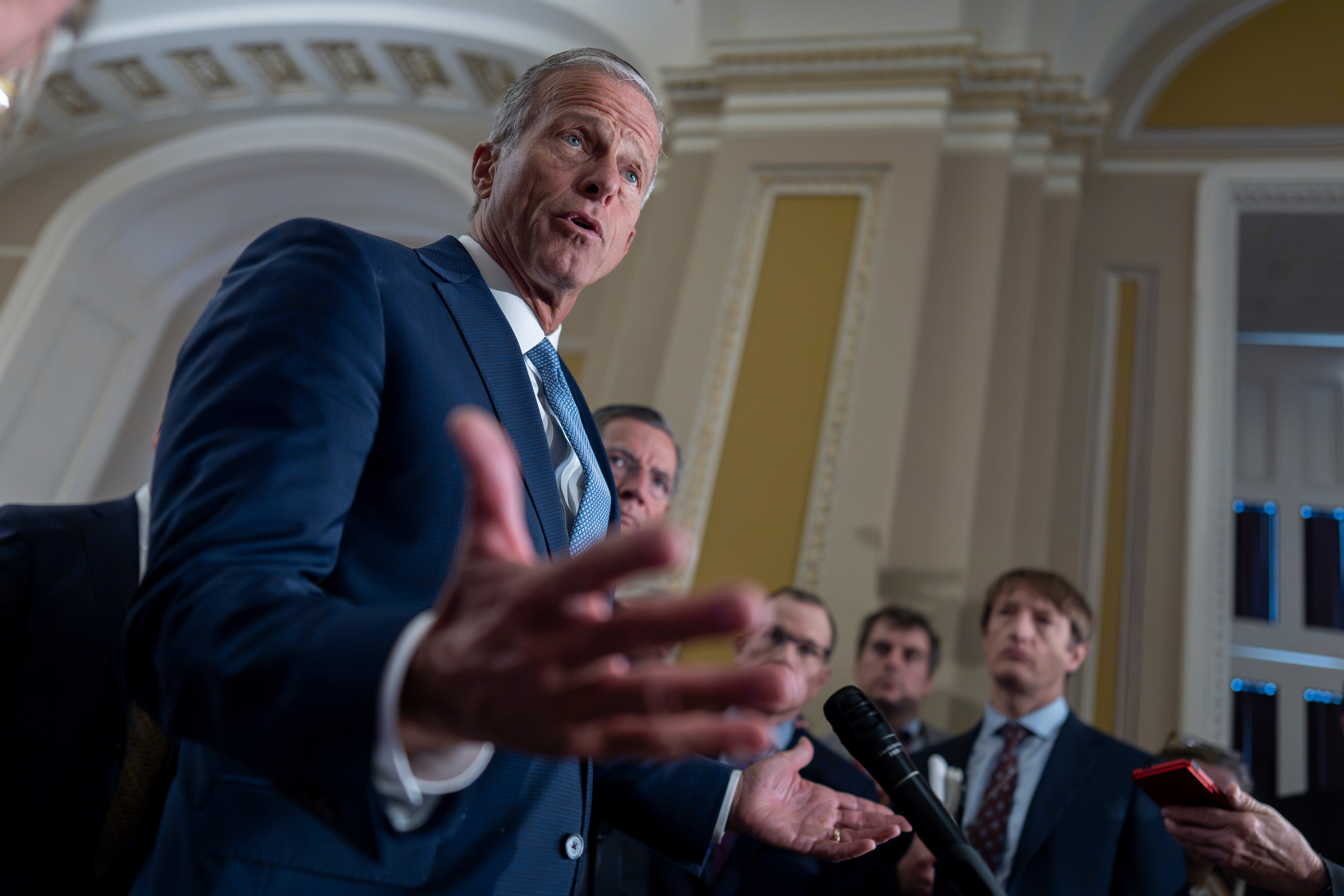 Thune Backs Husted, Rejects Trump’s Filibuster Demand