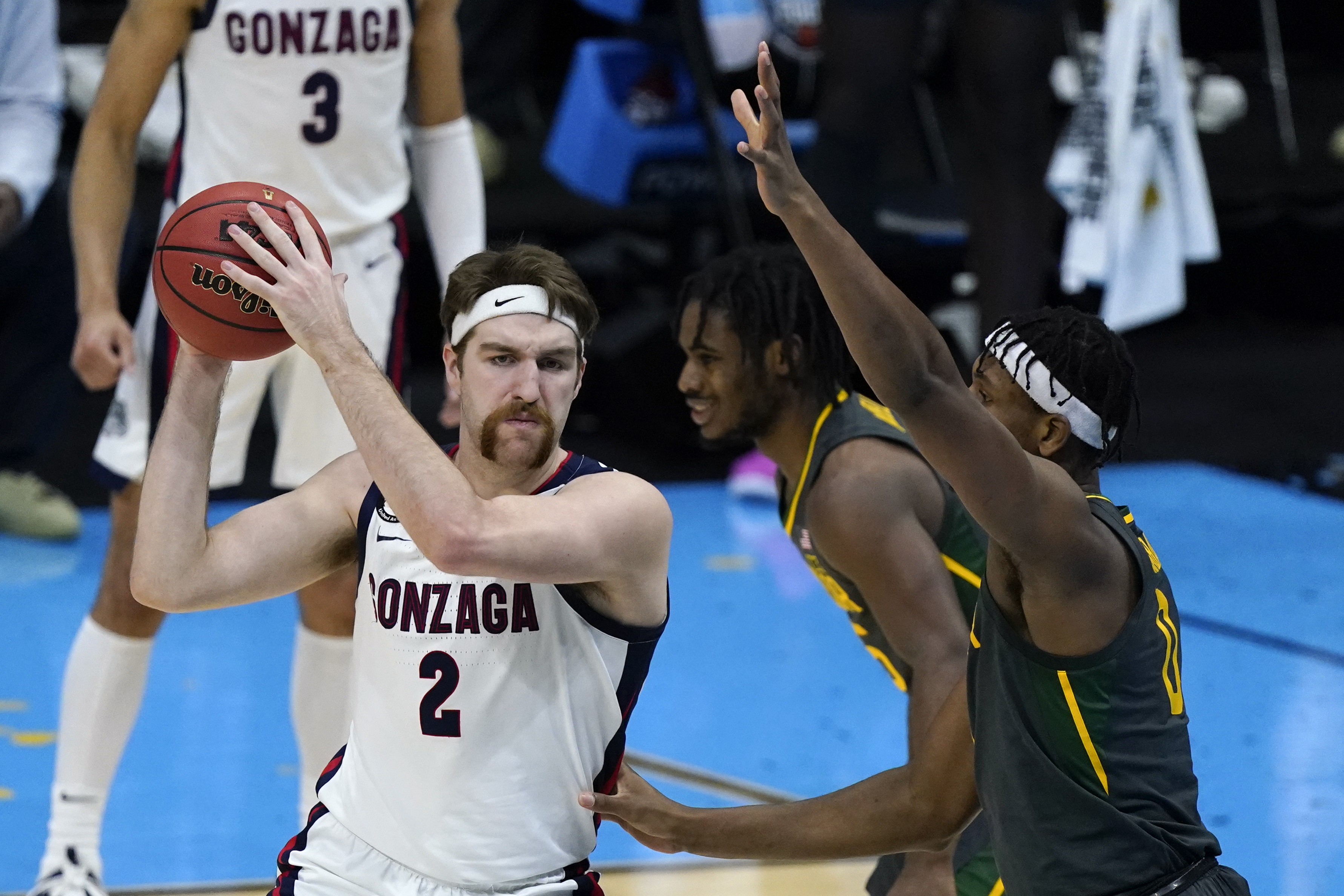 Gonzaga forward Drew Timme helped lead the Bulldogs to the national championship game this past season.