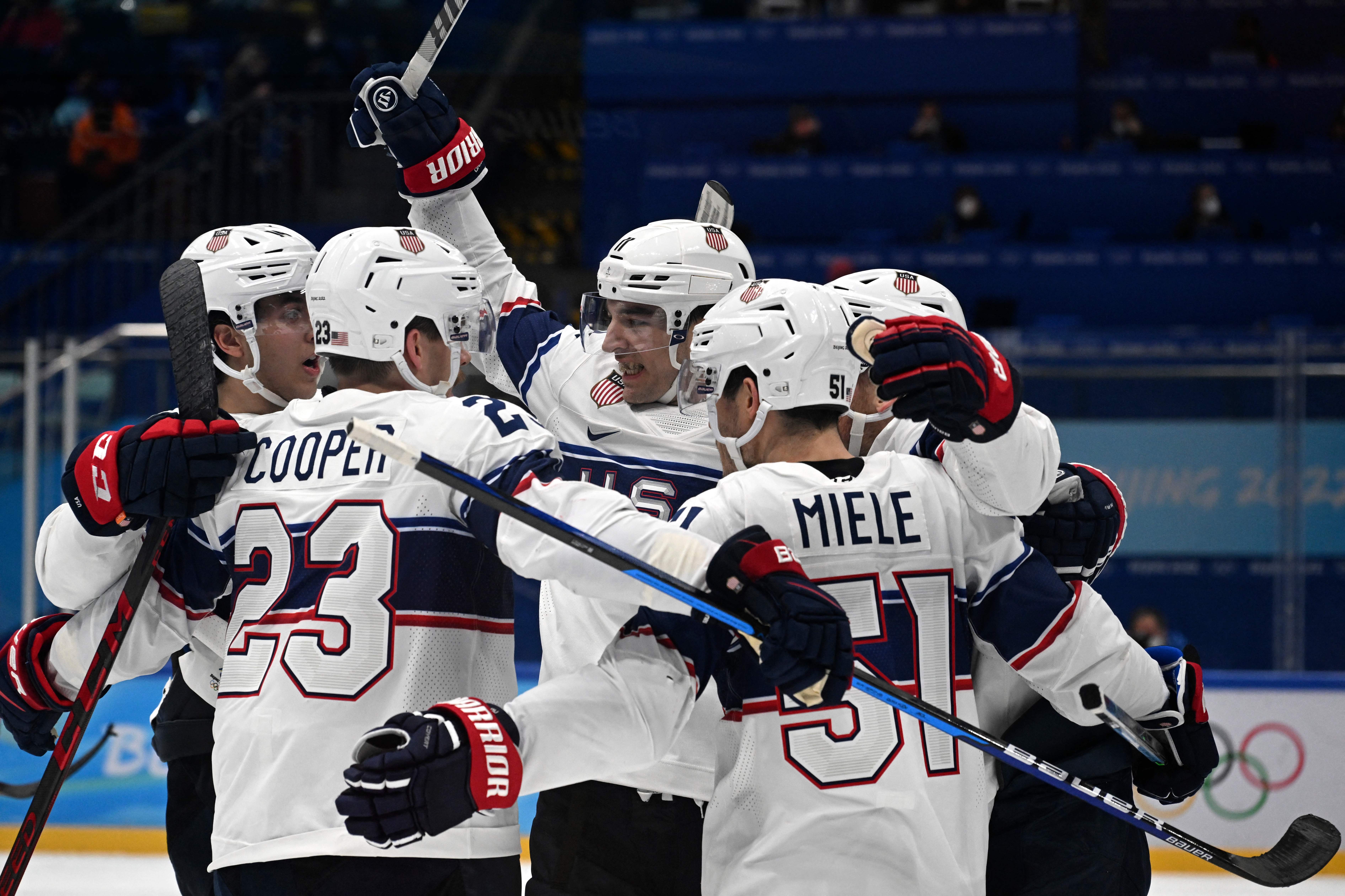 Team USA announce men's ice hockey team for Beijing 2022