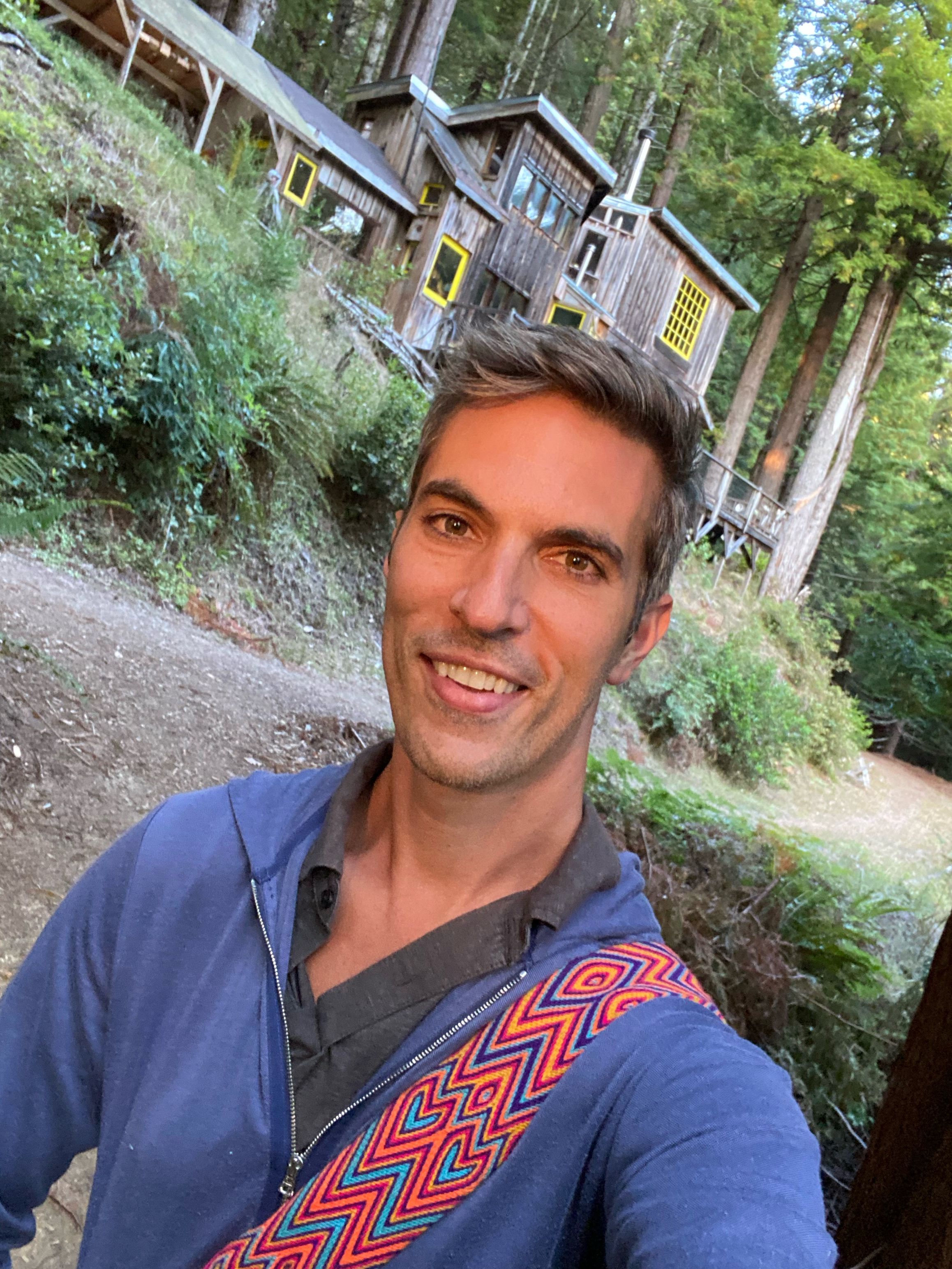 Ari Shapiro at Salmon Creek Farm in Albion, Calif.