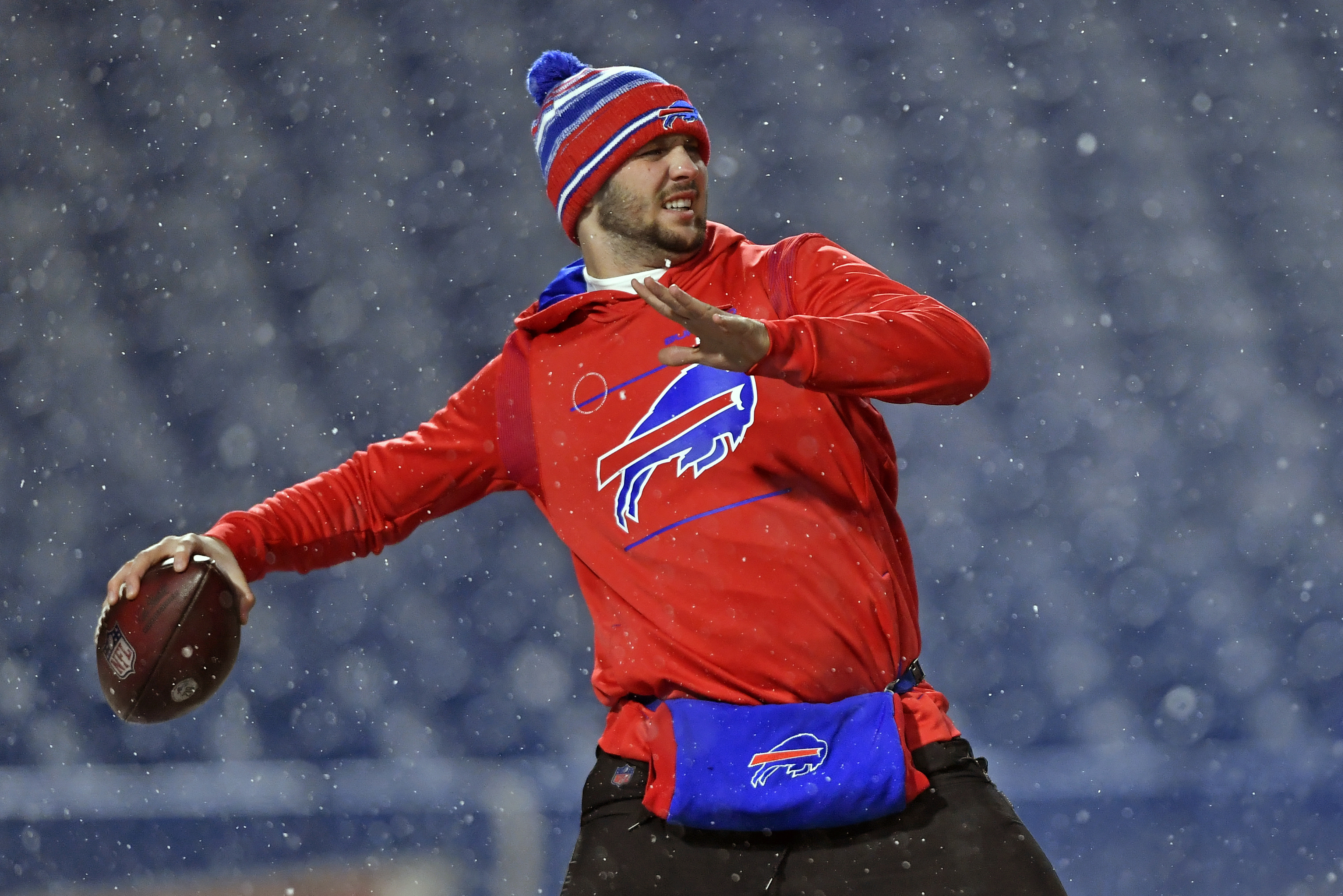 How do Josh Allen and the Bills perform in the cold? - The Boston Globe