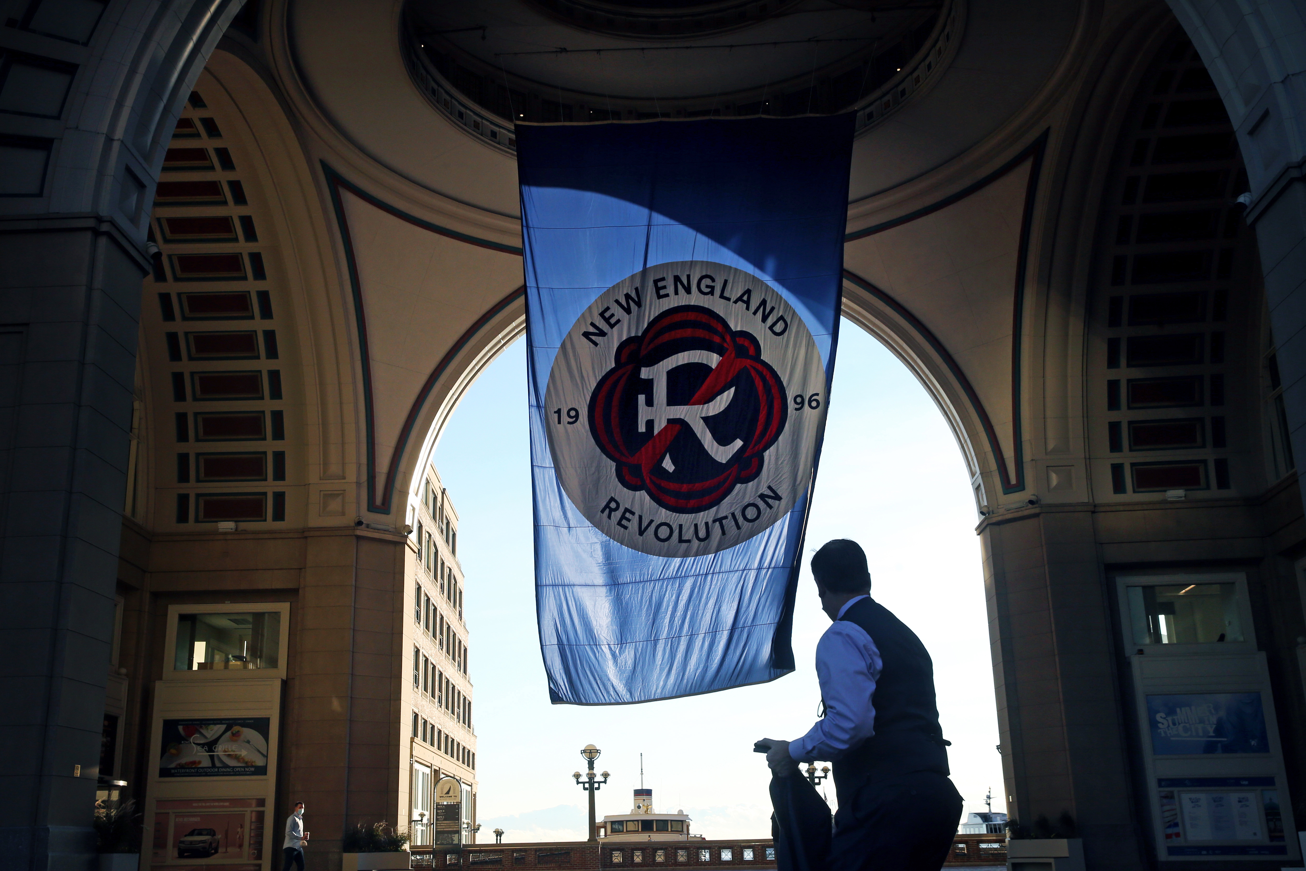 MLS Team New England Revolution Logo Rebrand concept : r/logodesign