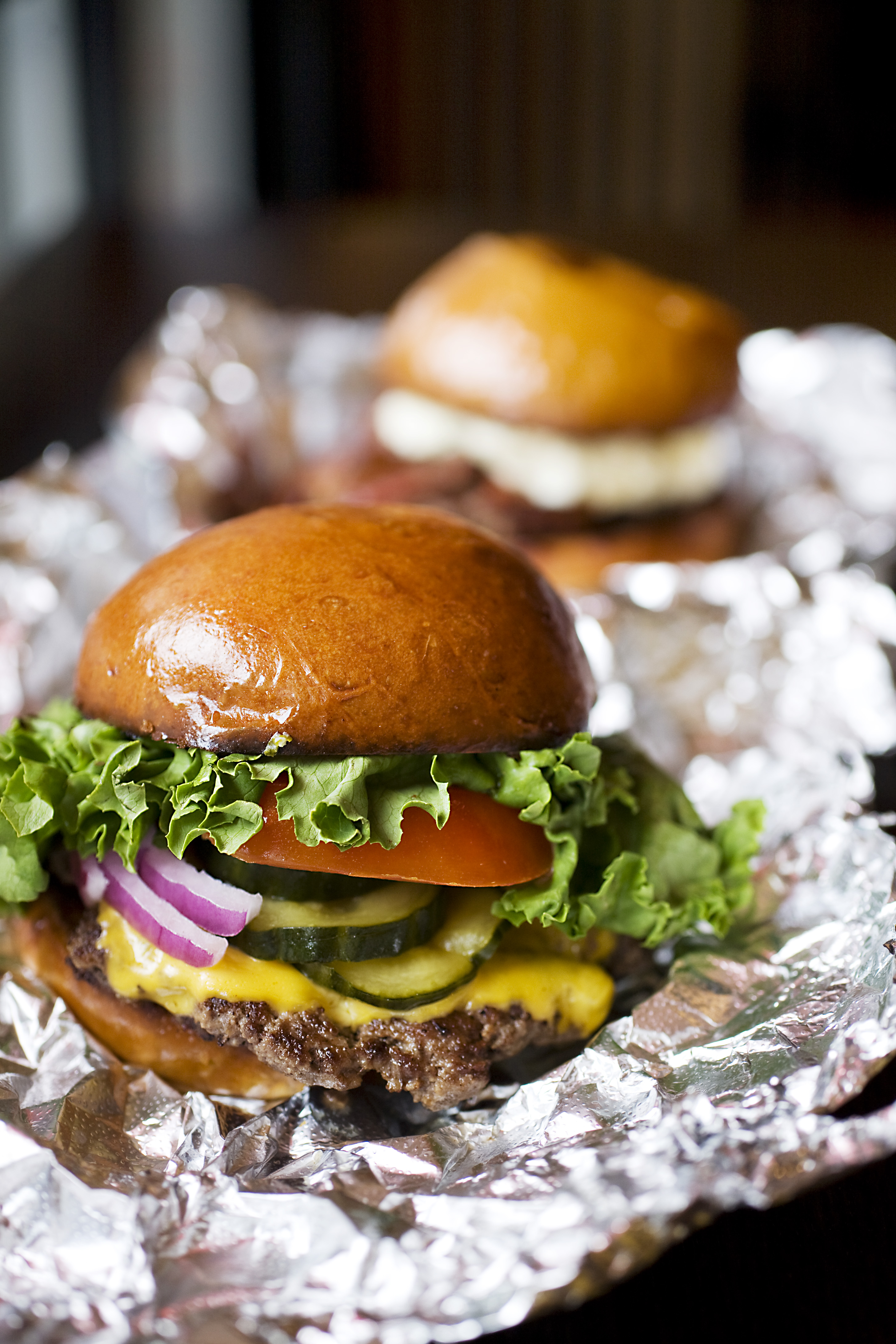 A Sauce Burger burger