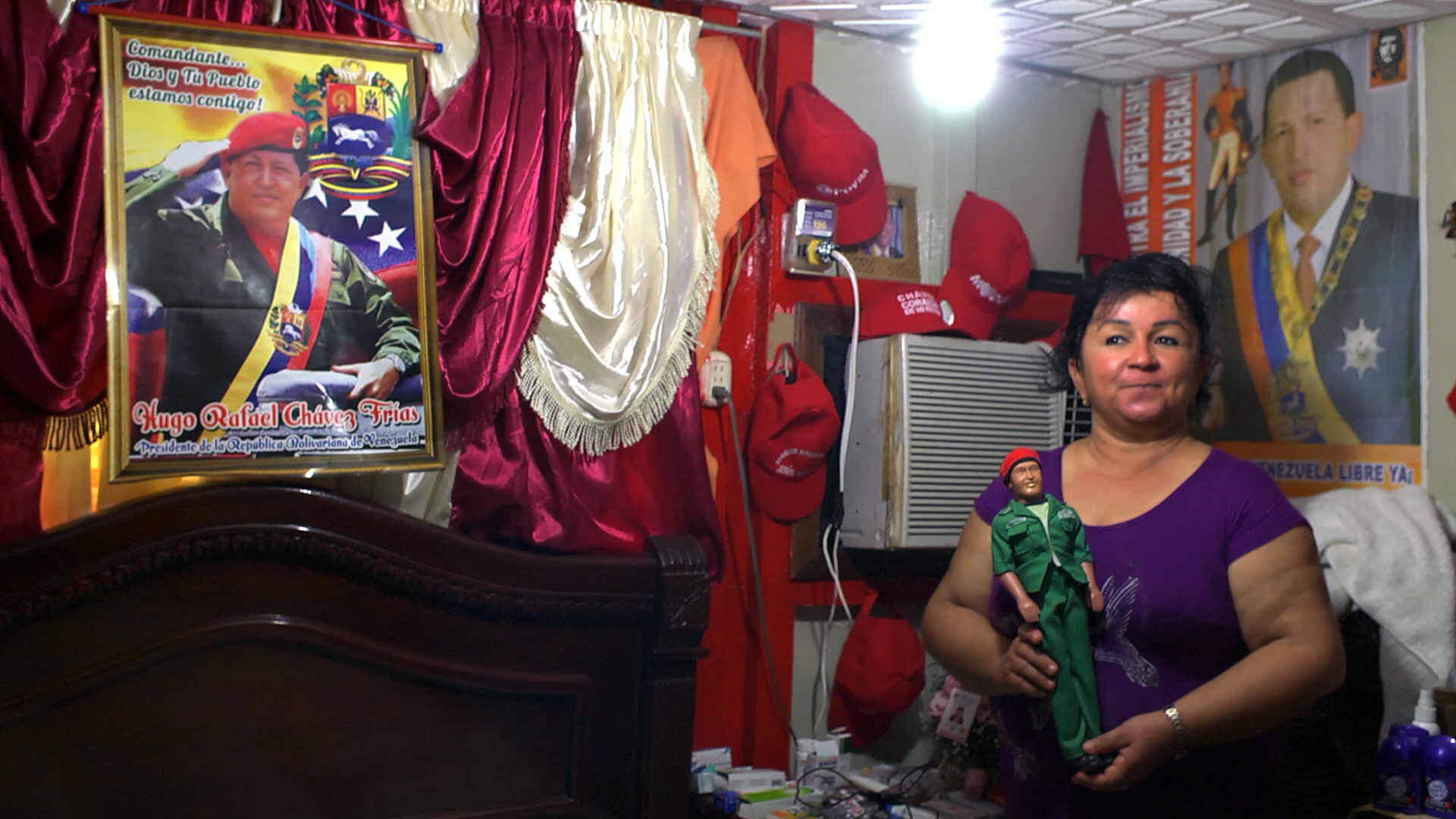 Businesswoman and Chavista activist Tamara Villasmil in "Once Upon a Time in Venezuela."