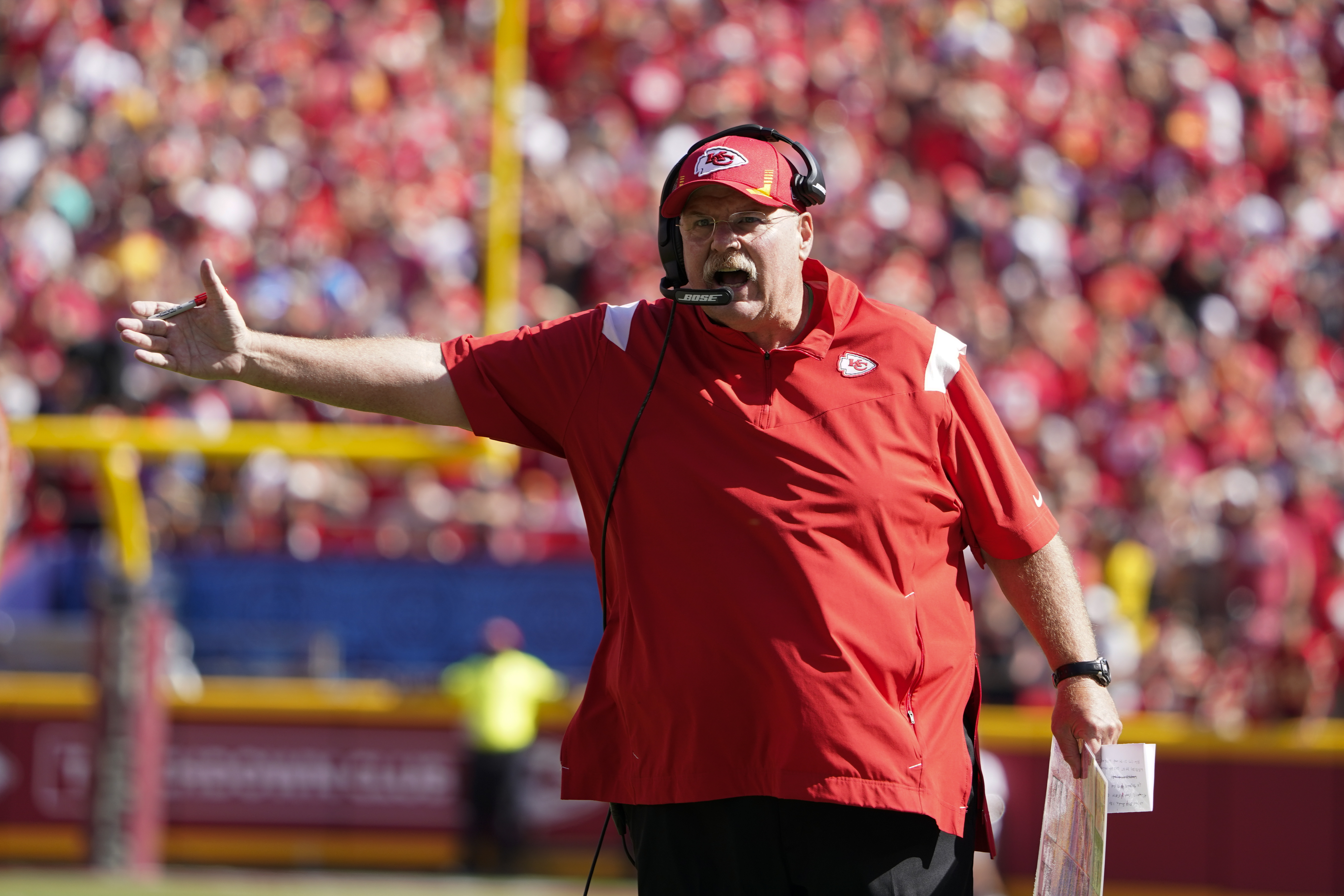 Andy Reid is apparently OK after a health scare over the weekend.