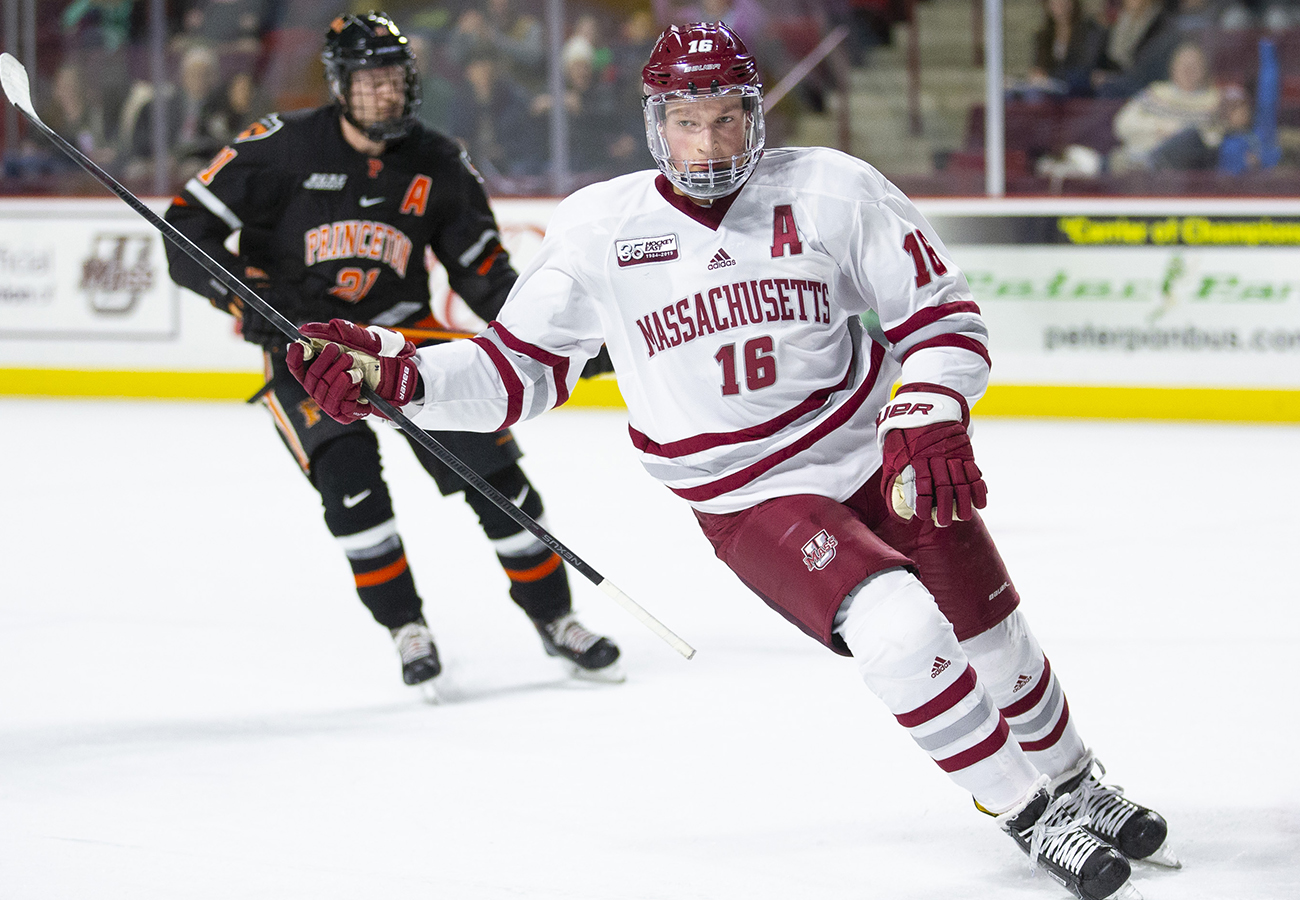 Cale Makar credits UMass development for helping to launch his