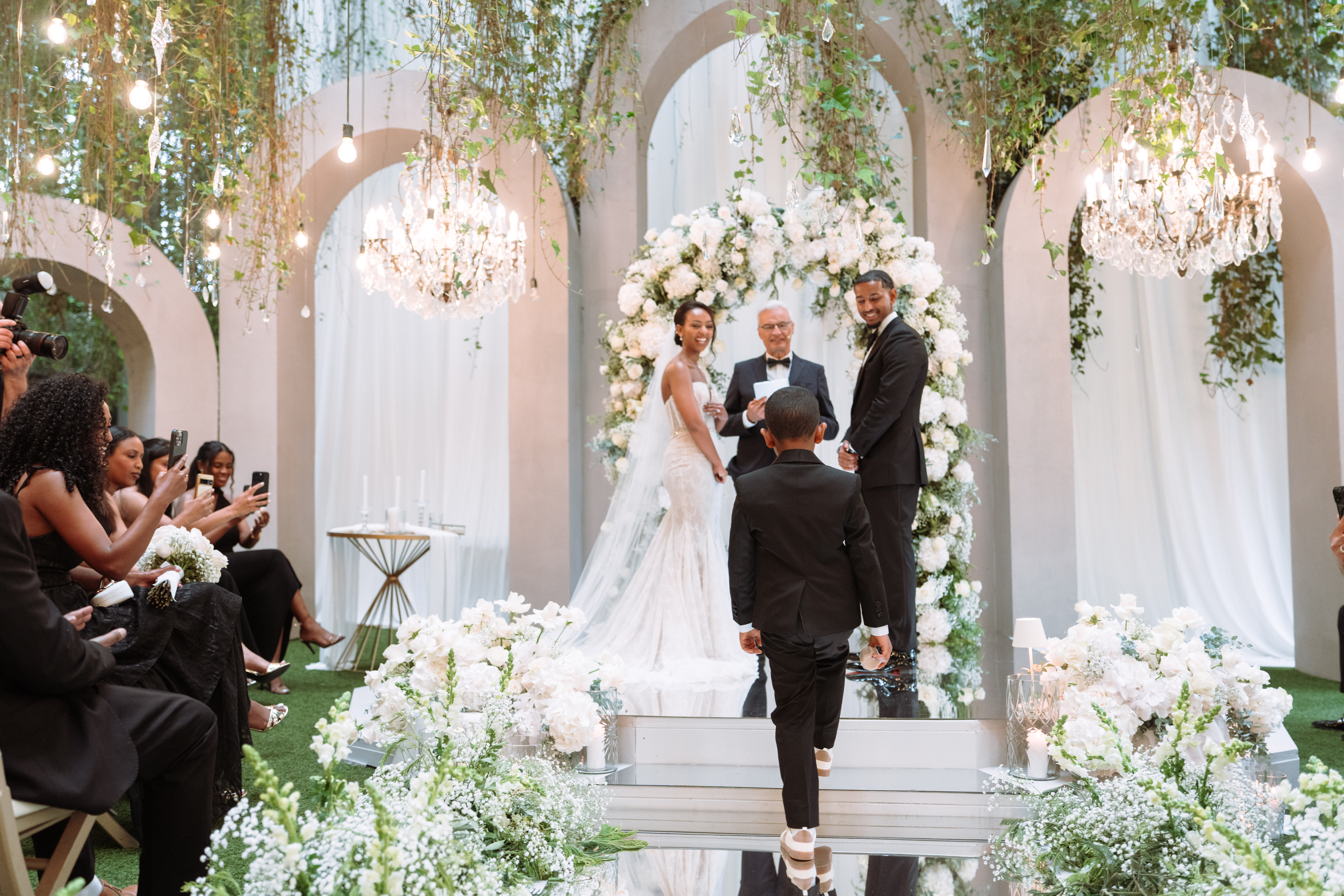 They married in Portugal after a decade of saving for the future