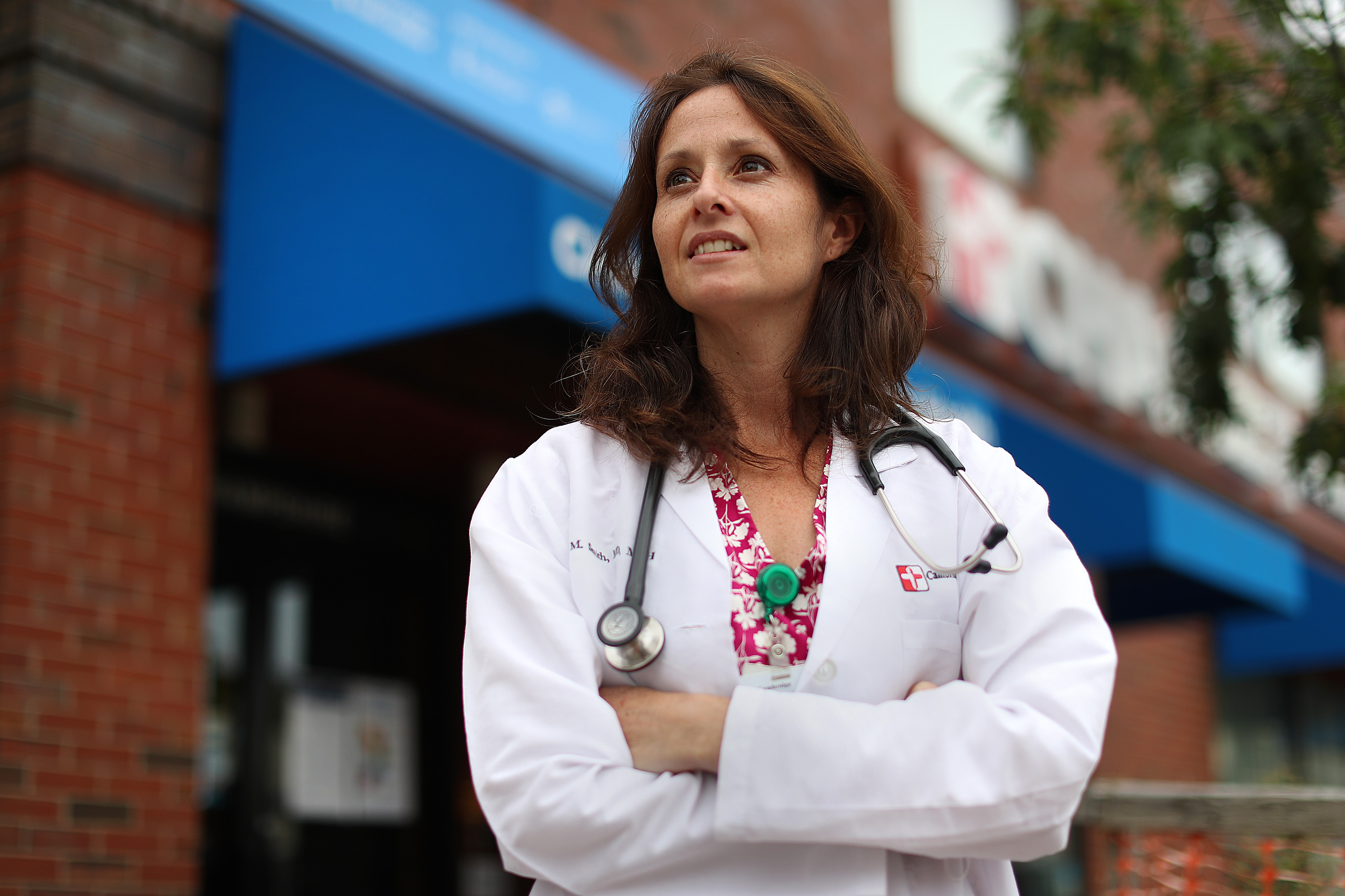 Dr. Amy Smith at Cambridge Health Alliance began screening COVID-19 patients for food insecurity and created a grocery referral program.