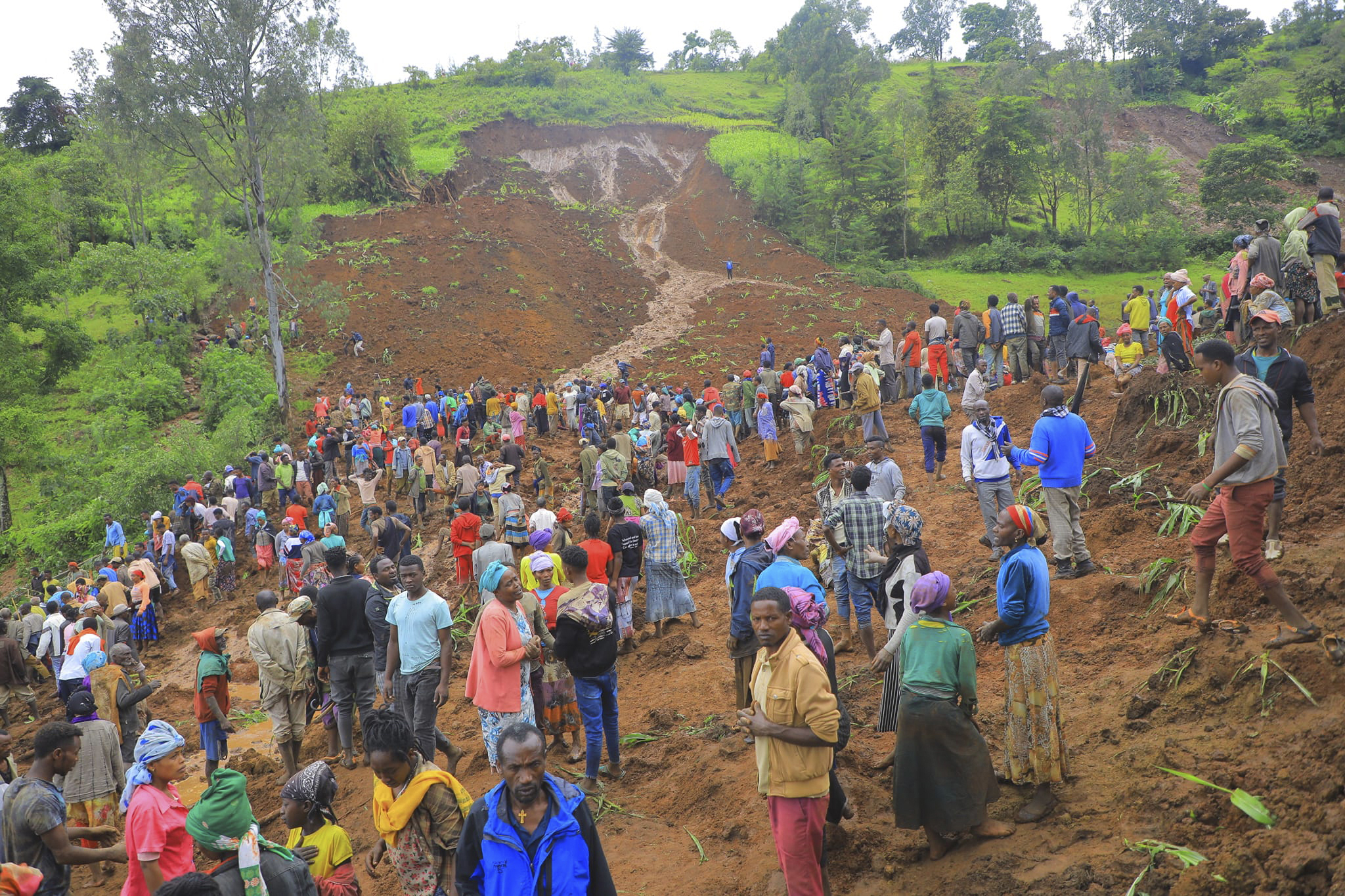 Death toll in southern Ethiopia mudslides rises to at least 229 as search  operations continue - The Boston Globe